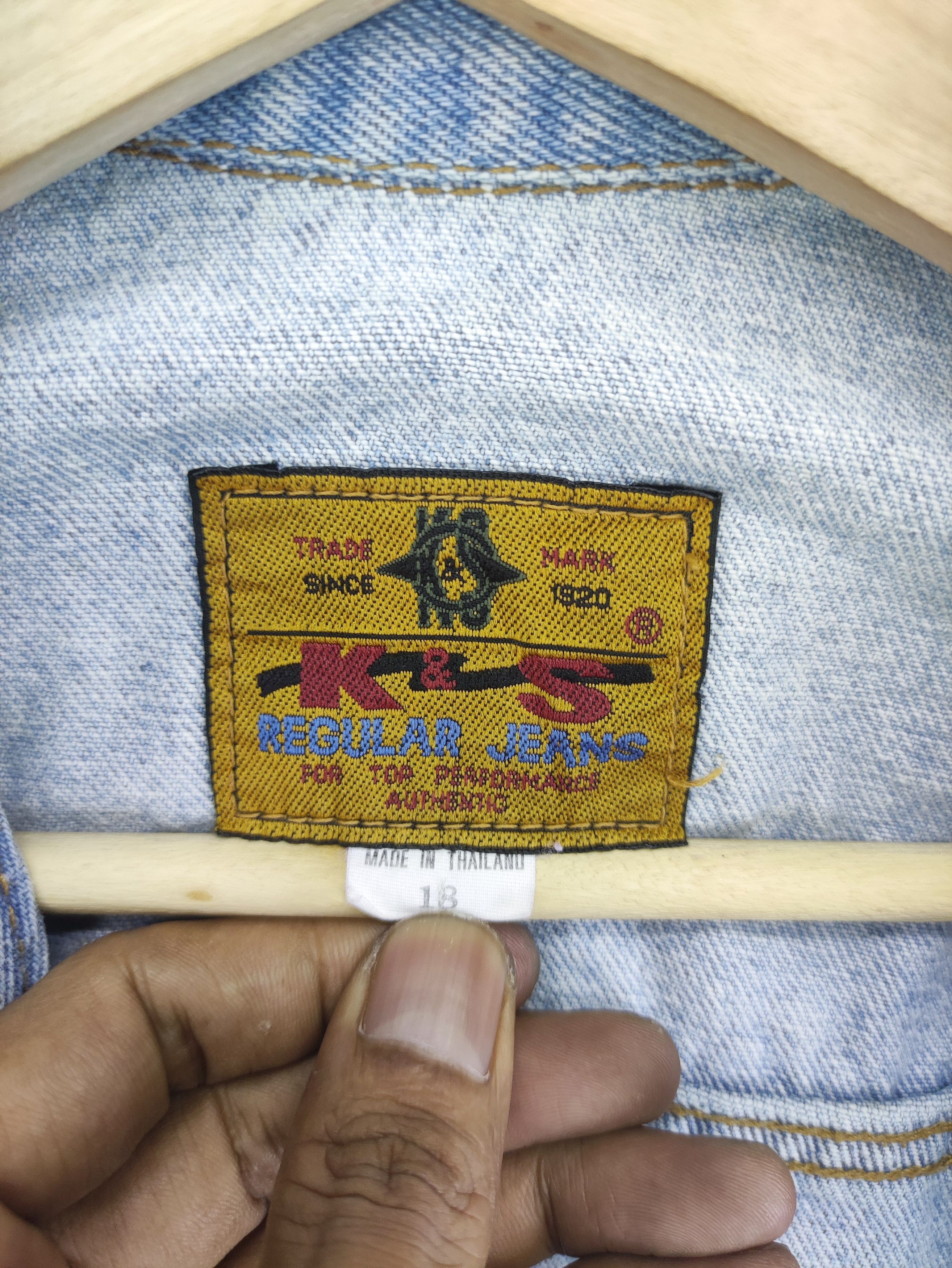 Denime Vintage Lada Jeans Denim Jacket Size S / US 4 / IT 40 - 5 Thumbnail