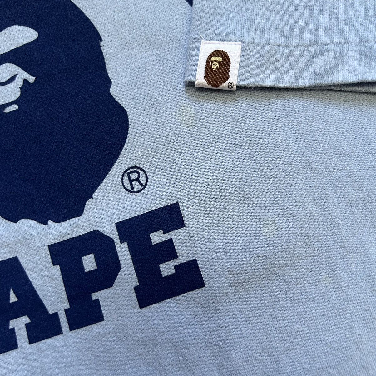 Bape Bape College Tee Size US XL / EU 56 / 4 - 5 Thumbnail