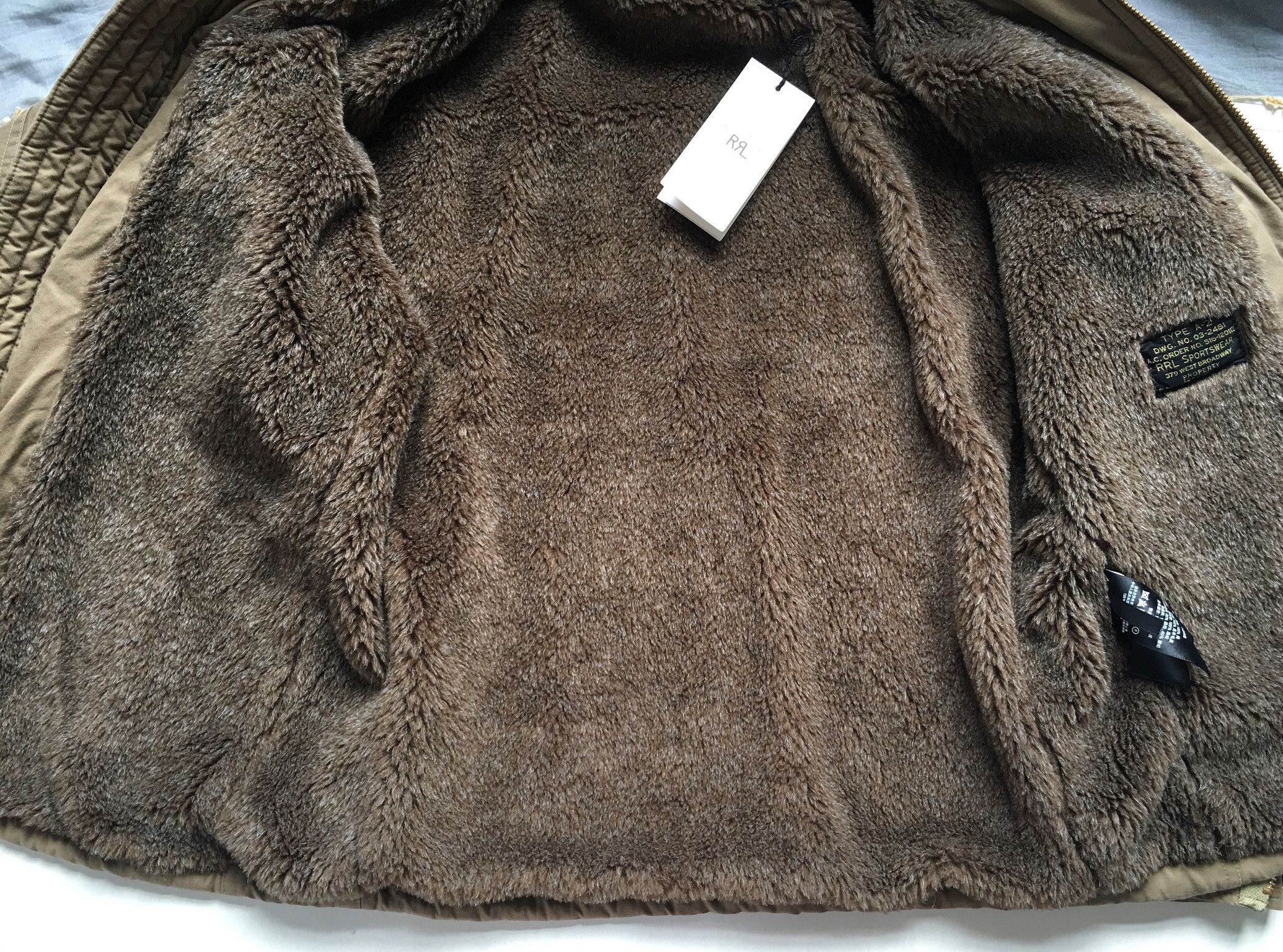 Ralph Lauren Double RL RRL G1 A2 Bomber Military Jacket The Real McCoys Size US XS / EU 42 / 0 - 5 Thumbnail