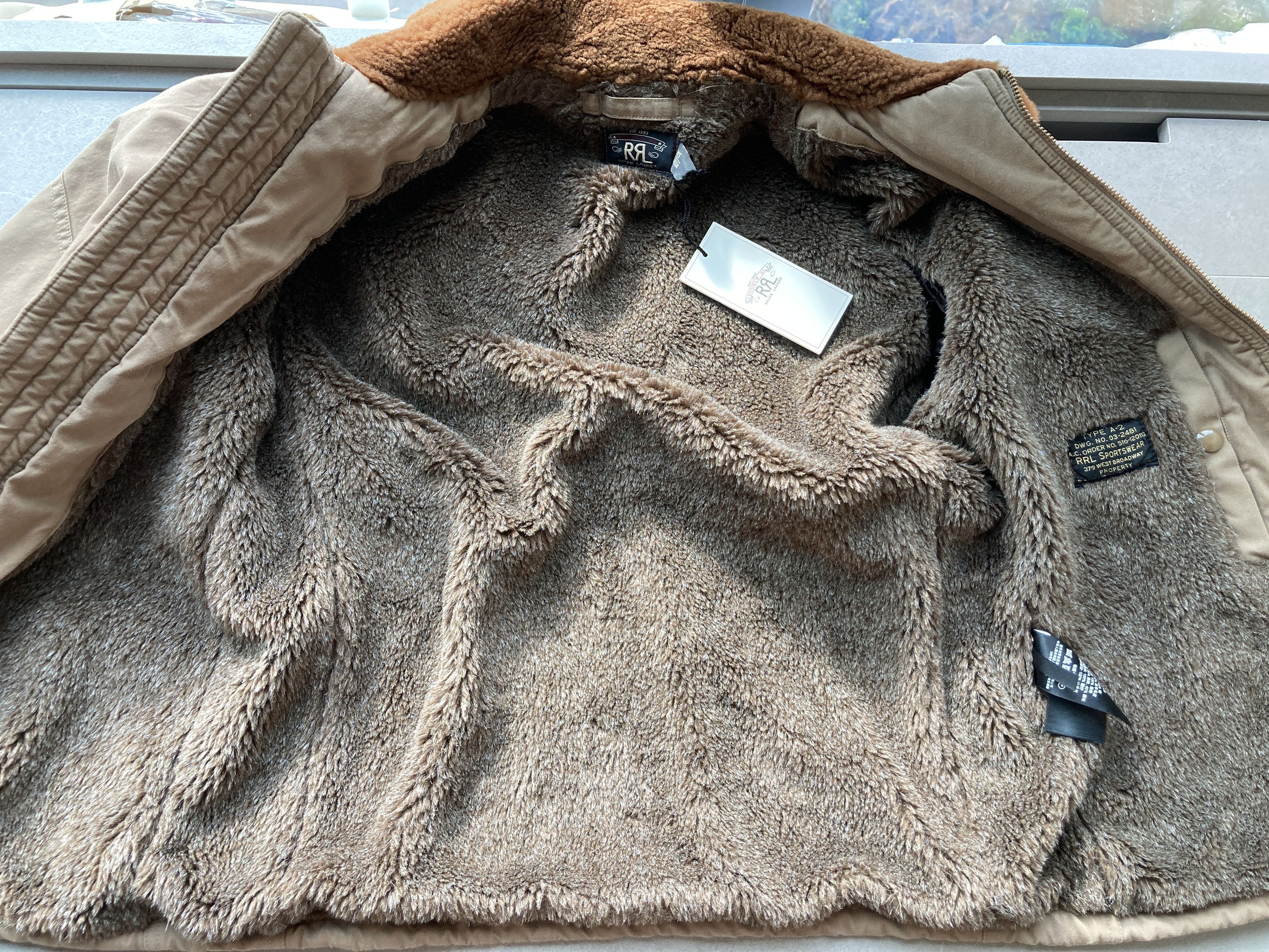 Ralph Lauren Double RL RRL G1 A2 Bomber Military Jacket The Real McCoys Size US XS / EU 42 / 0 - 18 Thumbnail