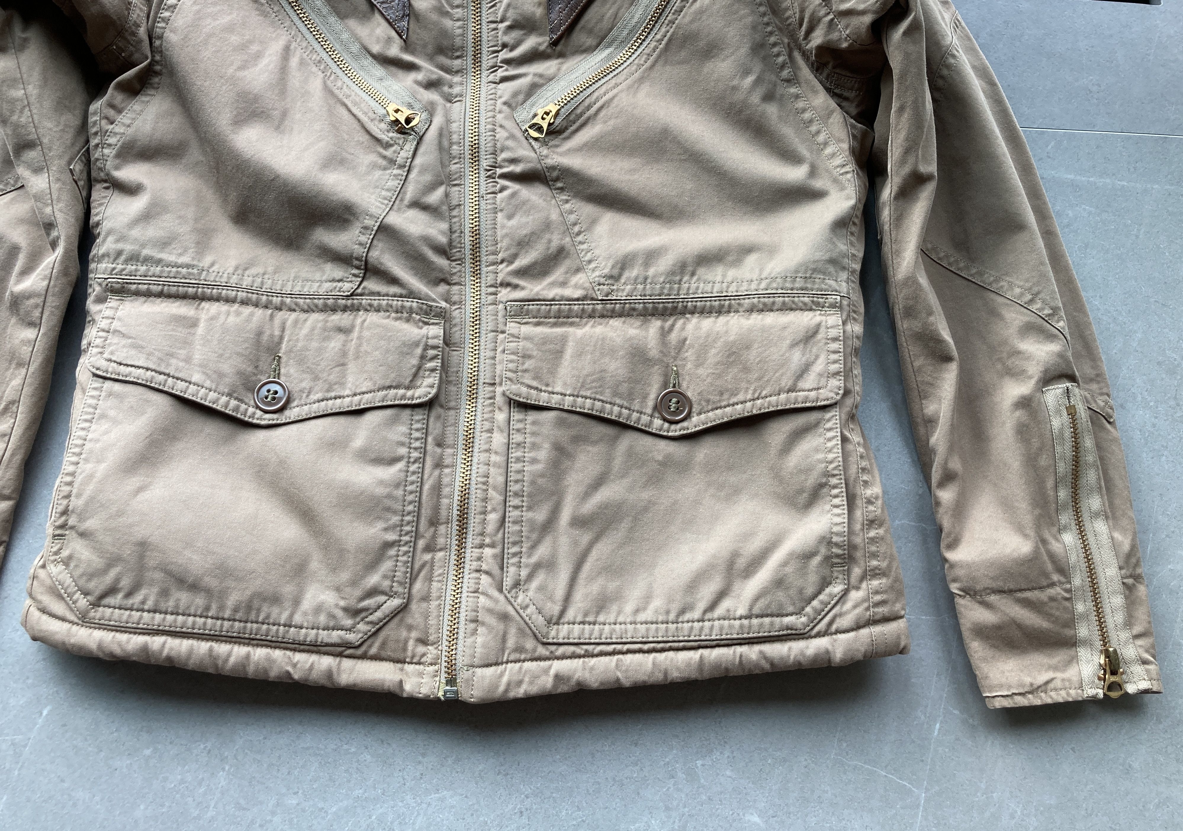 Ralph Lauren Double RL RRL G1 A2 Bomber Military Jacket The Real McCoys Size US XS / EU 42 / 0 - 3 Thumbnail