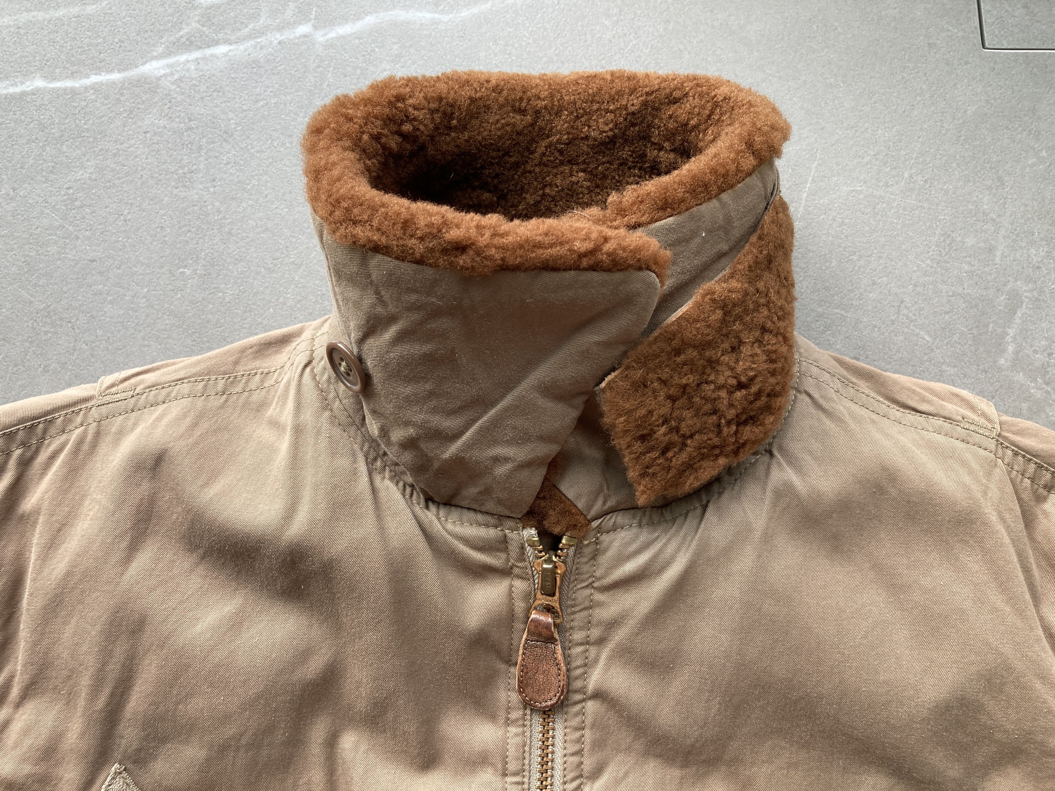 Ralph Lauren Double RL RRL G1 A2 Bomber Military Jacket The Real McCoys Size US XS / EU 42 / 0 - 10 Thumbnail