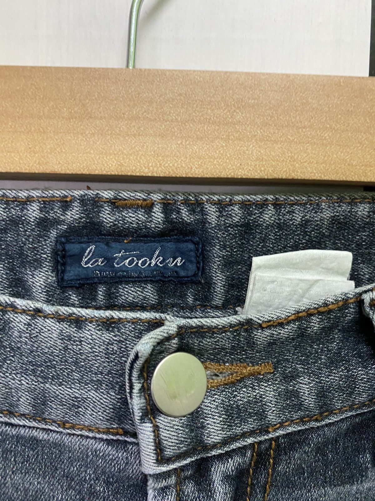 Japanese Brand × Vintage Cargo LA TOOKN Flared Bootcut Multi pocket Pant Size US 27 - 8 Thumbnail