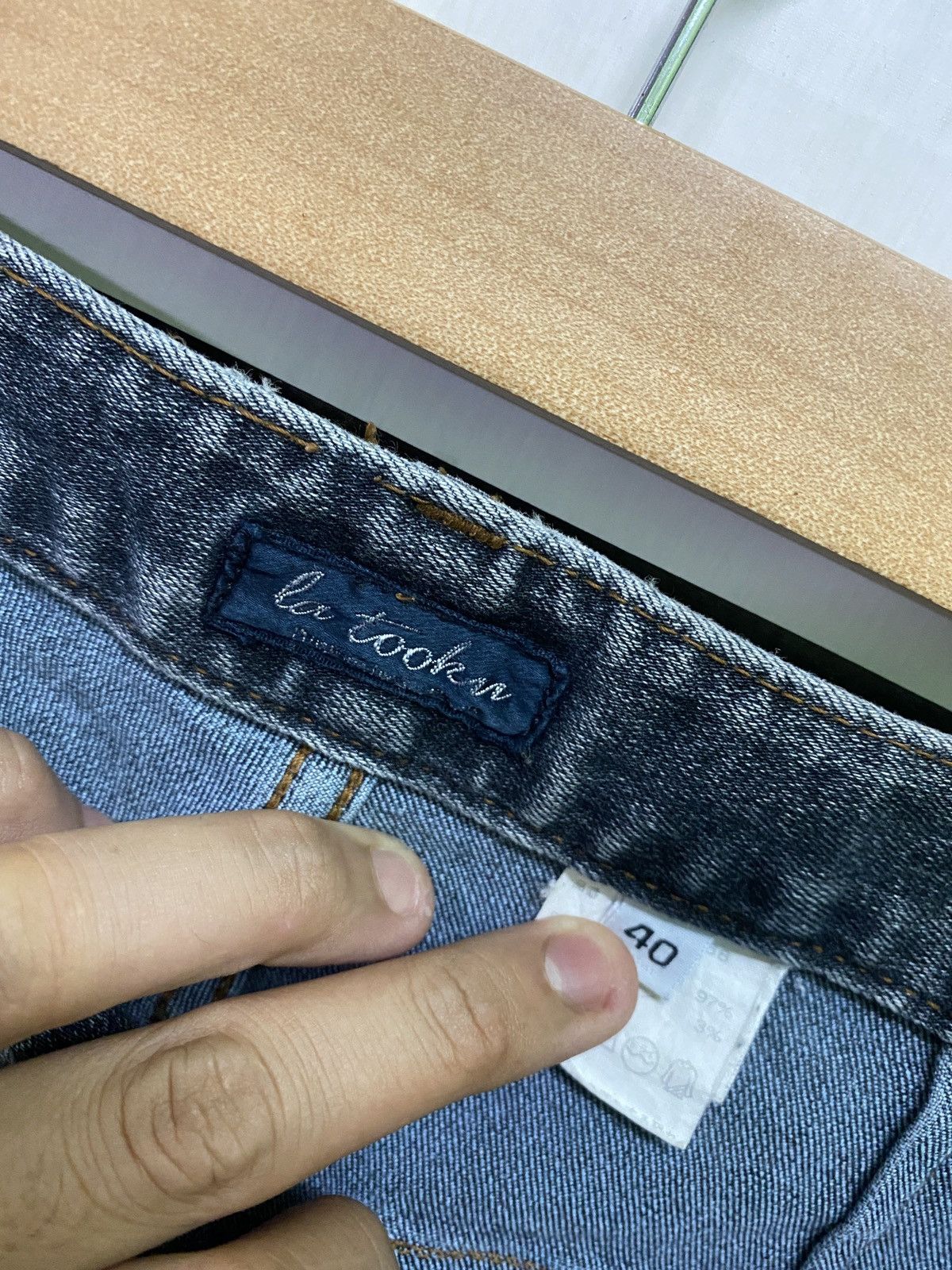 Japanese Brand × Vintage Cargo LA TOOKN Flared Bootcut Multi pocket Pant Size US 27 - 14 Thumbnail