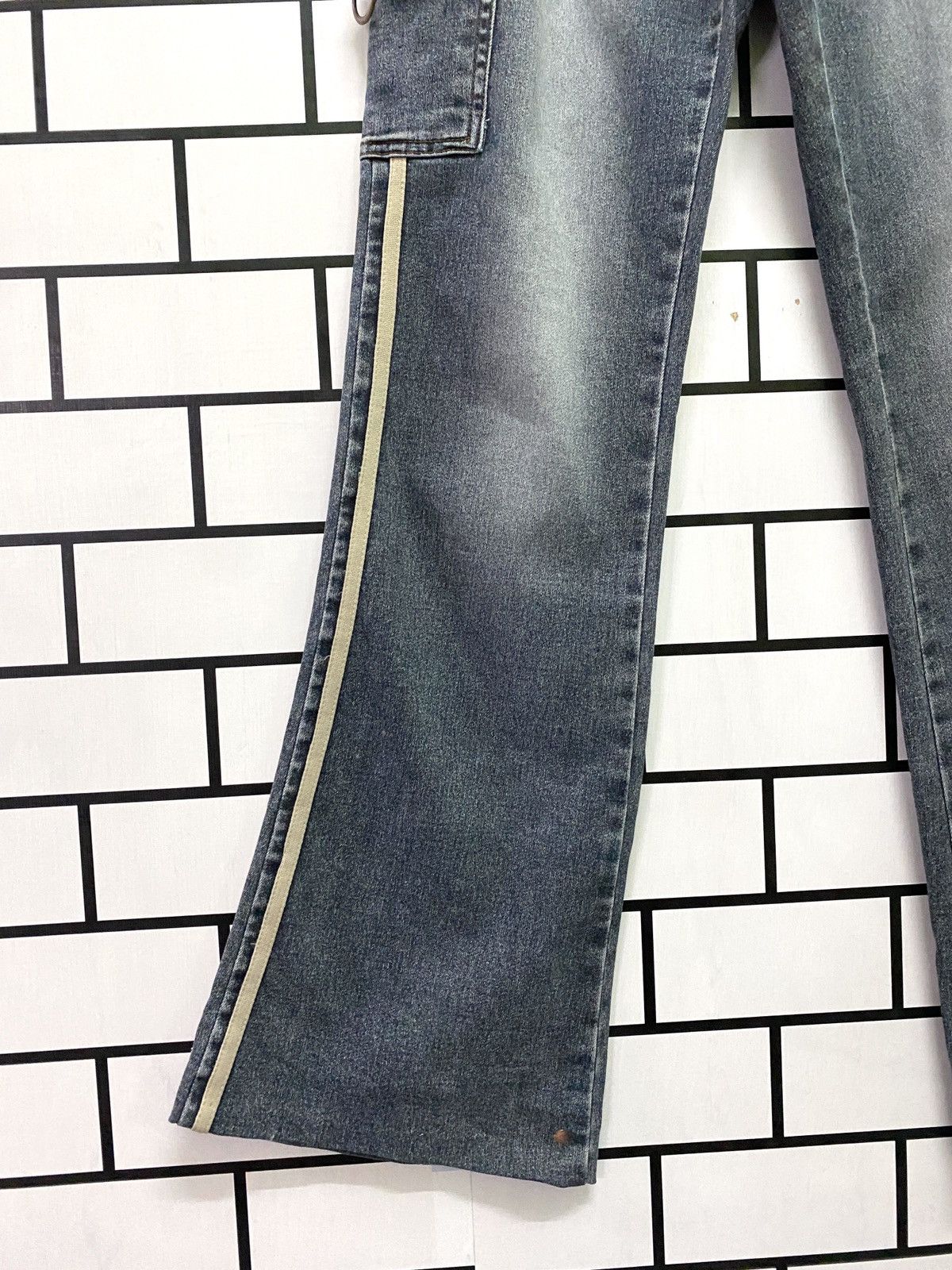 Japanese Brand × Vintage Cargo LA TOOKN Flared Bootcut Multi pocket Pant Size US 27 - 5 Thumbnail