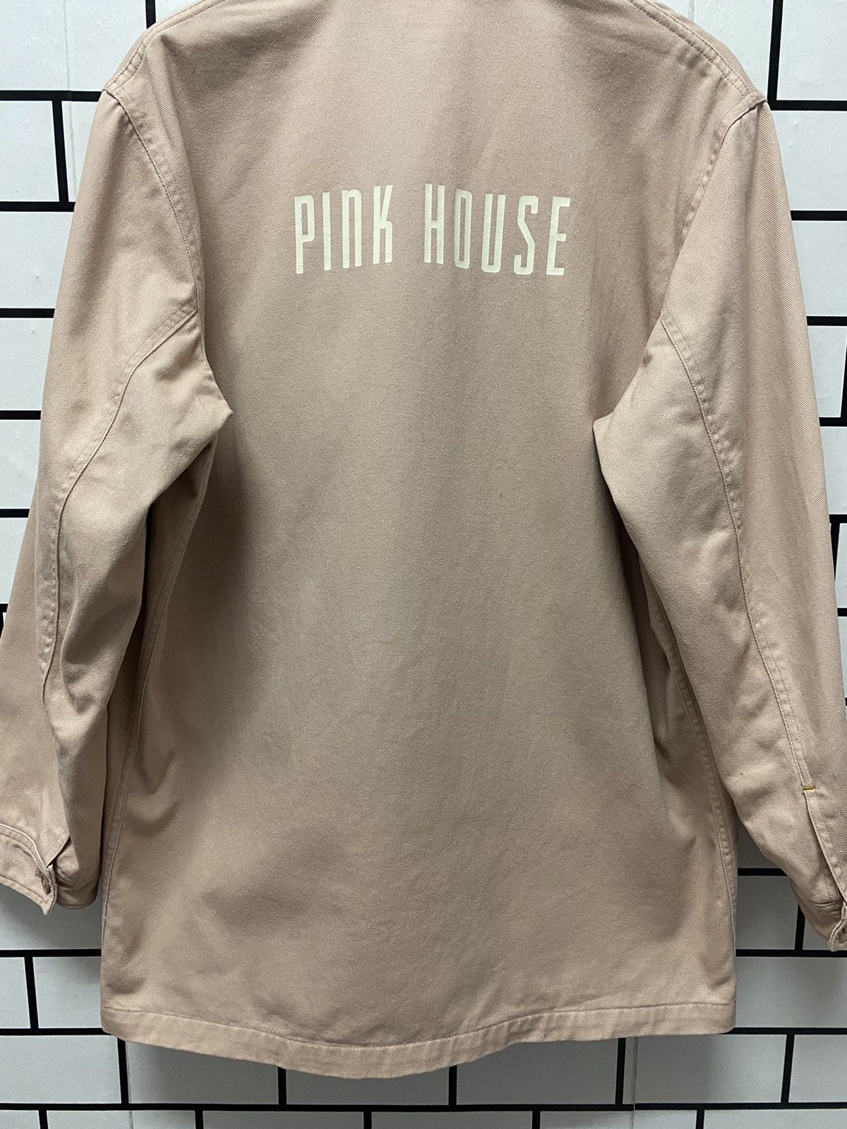 Karl Helmut × Pink House Vintage 80’s Pink House Karl helmut Chore Jacket Size US L / EU 52-54 / 3 - 6 Thumbnail