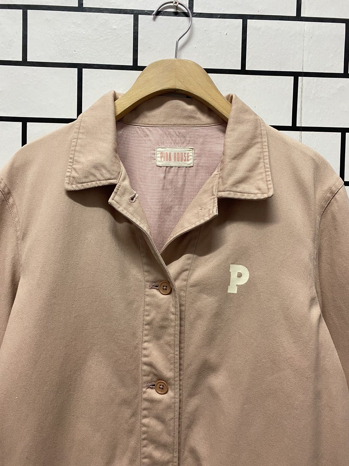 Karl Helmut × Pink House Vintage 80’s Pink House Karl helmut Chore Jacket Size US L / EU 52-54 / 3 - 8 Thumbnail