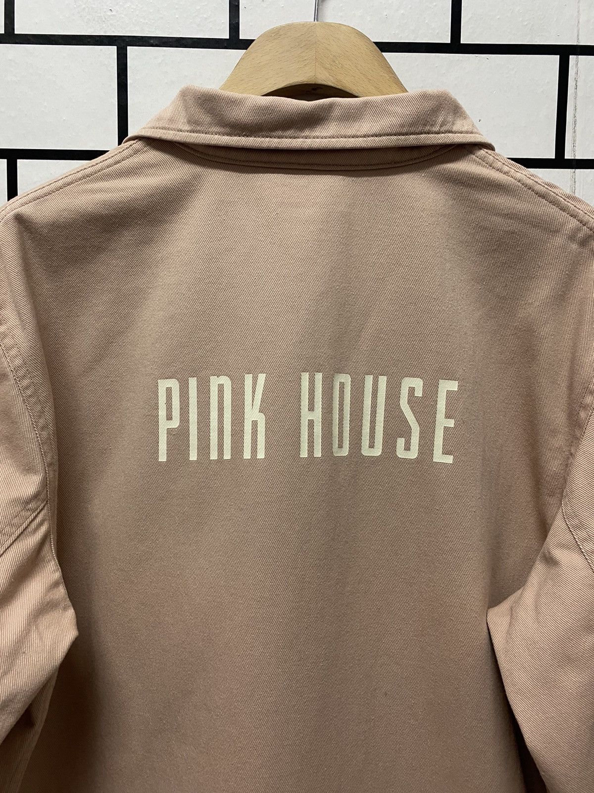 Karl Helmut × Pink House Vintage 80’s Pink House Karl helmut Chore Jacket Size US L / EU 52-54 / 3 - 5 Thumbnail