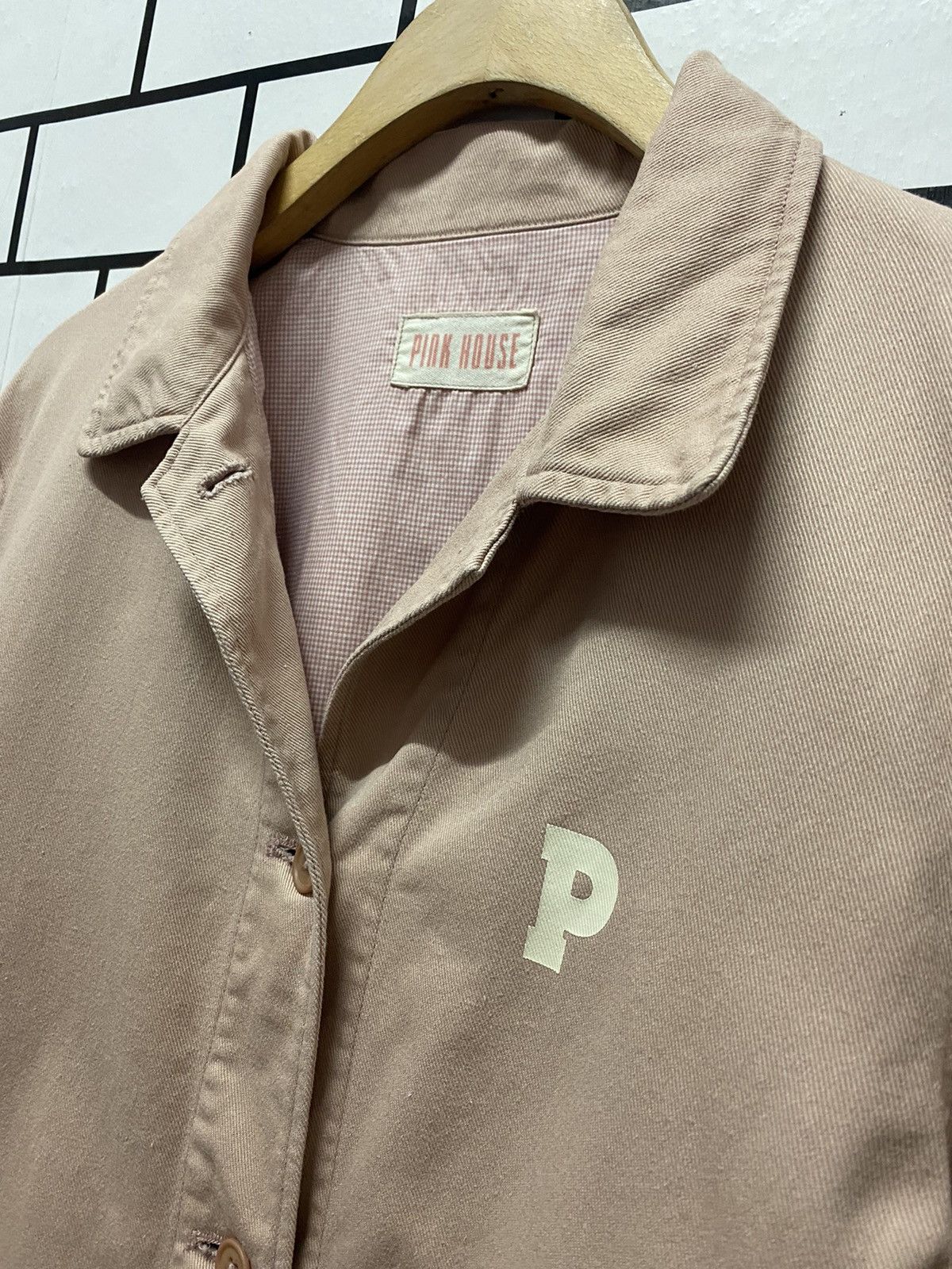 Karl Helmut × Pink House Vintage 80’s Pink House Karl helmut Chore Jacket Size US L / EU 52-54 / 3 - 11 Thumbnail