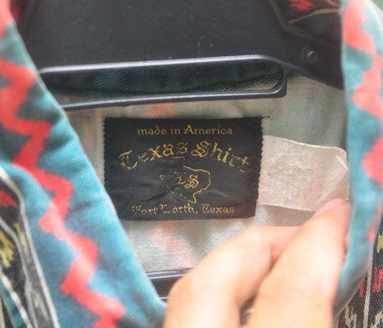 Japanese Brand × Vintage Vintage Texas Shirt Designer Fashion Style Button Up Shirt Size US XL / EU 56 / 4 - 5 Thumbnail