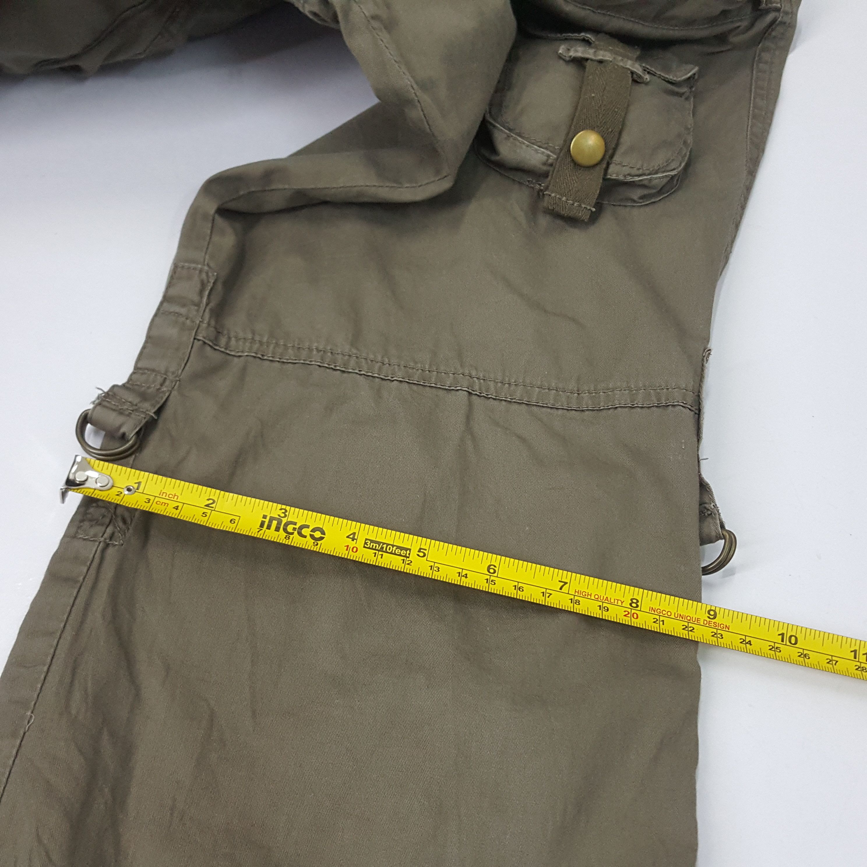 Japanese Brand × Vintage Vintage Japanese Brand Tactical Cargo Military Pants Size US 30 / EU 46 - 17 Thumbnail