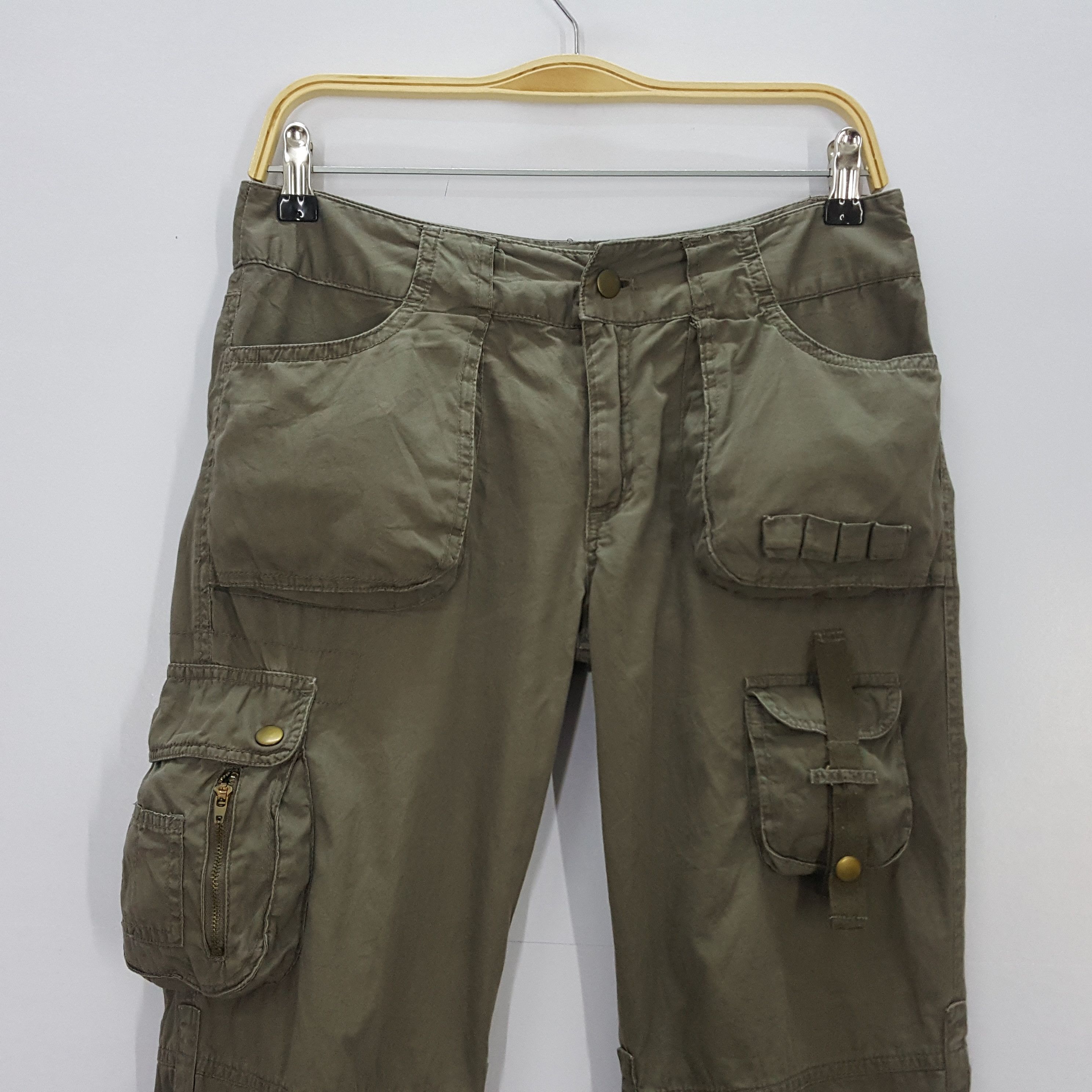 Japanese Brand × Vintage Vintage Japanese Brand Tactical Cargo Military Pants Size US 30 / EU 46 - 6 Thumbnail