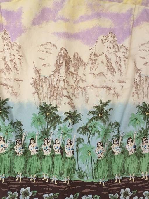 Tommy Hilfiger Tommy Hilfiger Hawaiian Shirt Aloha Hula Girl Hawaii Shirt Size US M / EU 48-50 / 2 - 4 Thumbnail