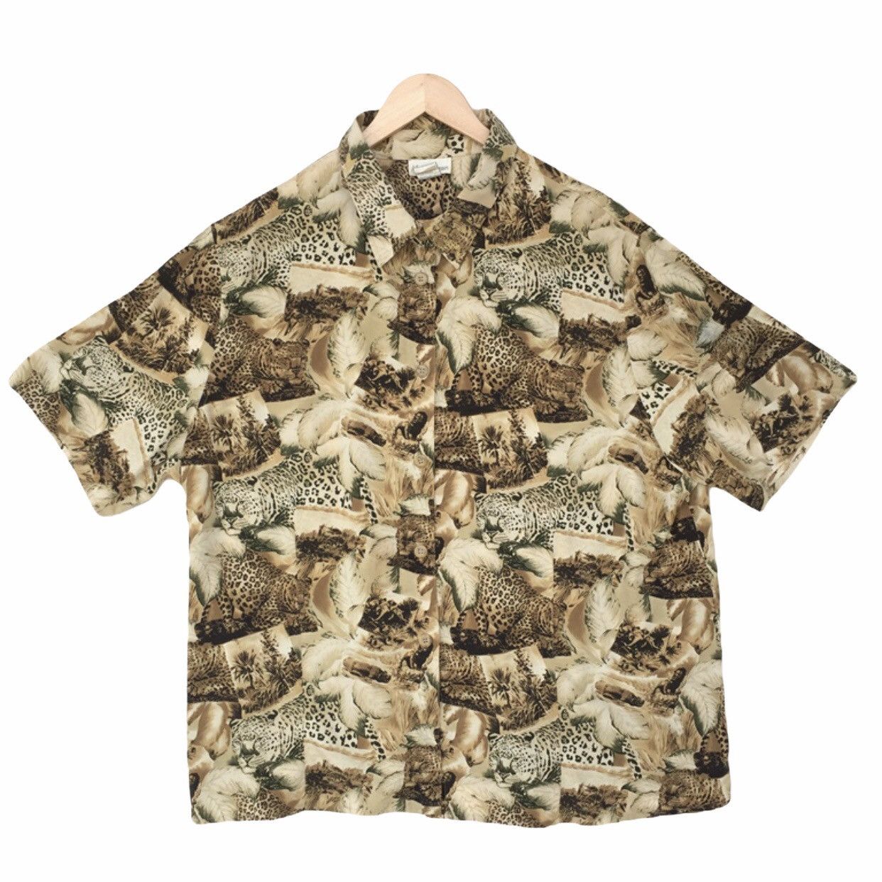 Other Maggie Barnes Hawaiian Baroque Royalty Swag Tiger Shirt Rare Size US XL / EU 56 / 4 - 1 Thumbnail