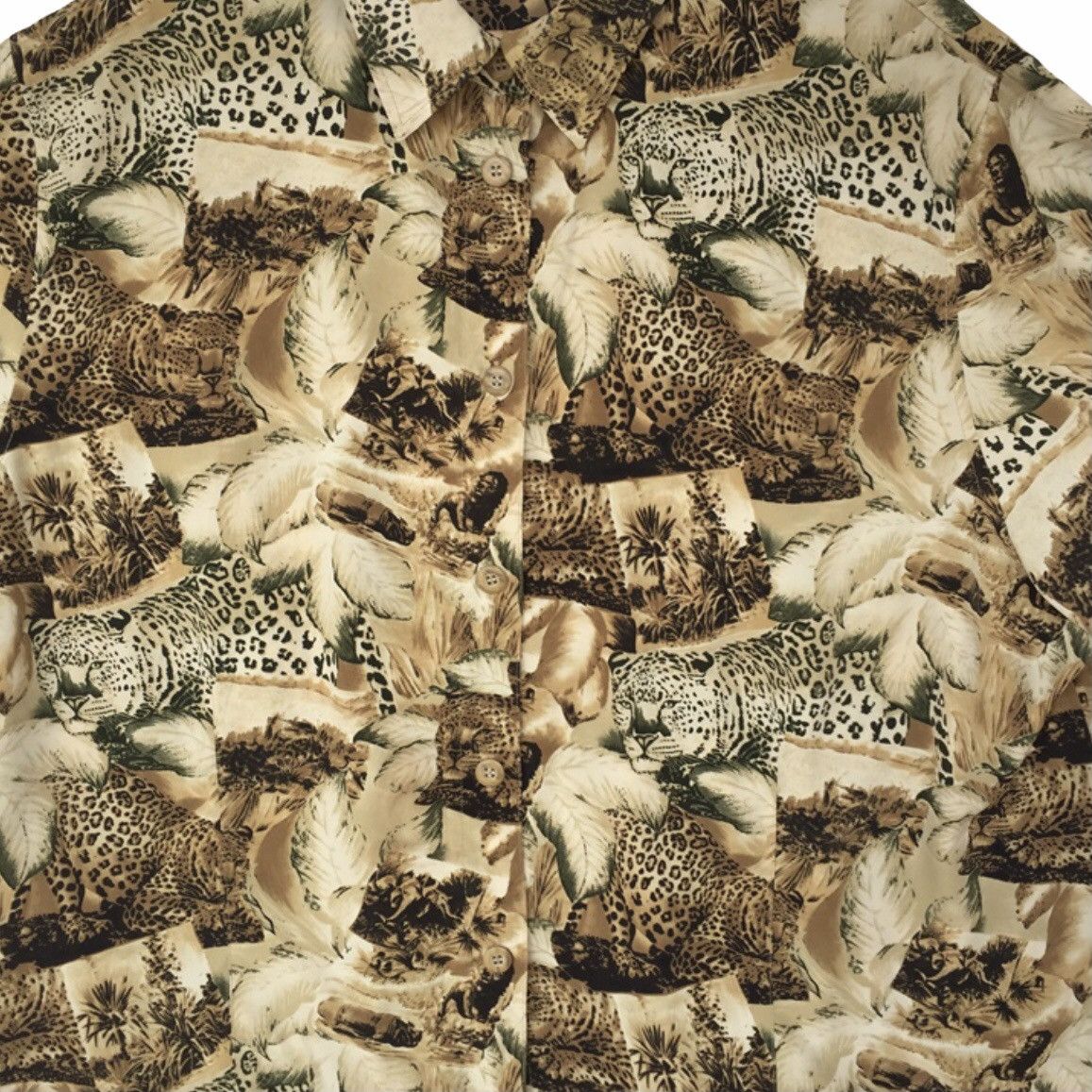 Other Maggie Barnes Hawaiian Baroque Royalty Swag Tiger Shirt Rare Size US XL / EU 56 / 4 - 3 Thumbnail