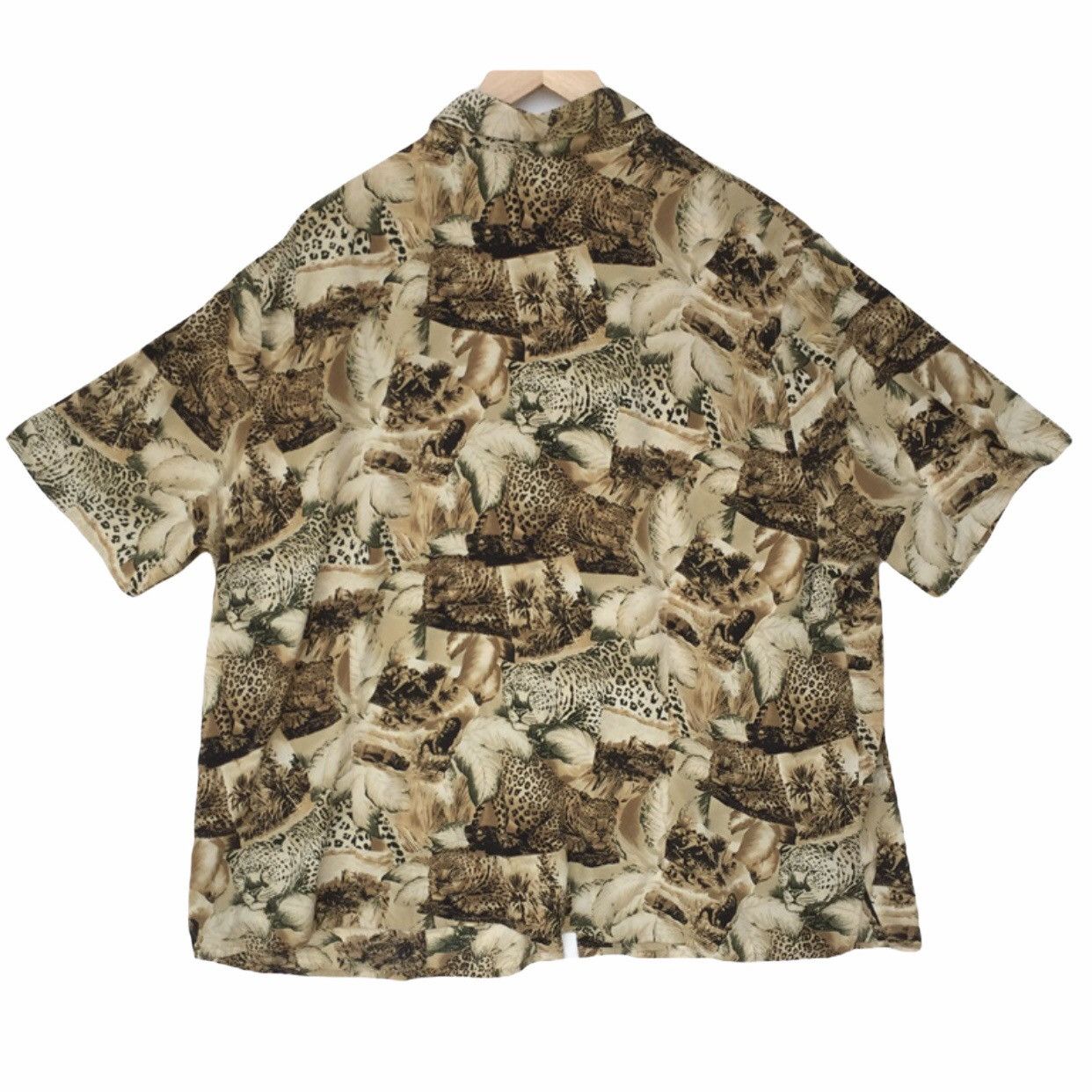 Other Maggie Barnes Hawaiian Baroque Royalty Swag Tiger Shirt Rare Size US XL / EU 56 / 4 - 2 Thumbnail