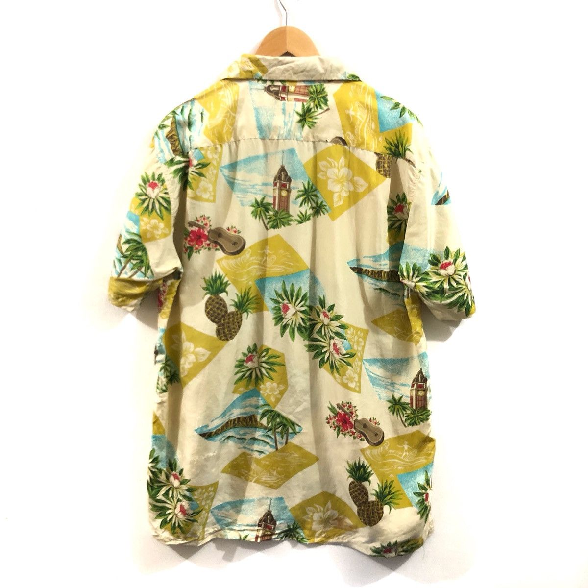 Other Hawaiian Shirt Aloha Flowers Silk Shirt Size US L / EU 52-54 / 3 - 3 Thumbnail
