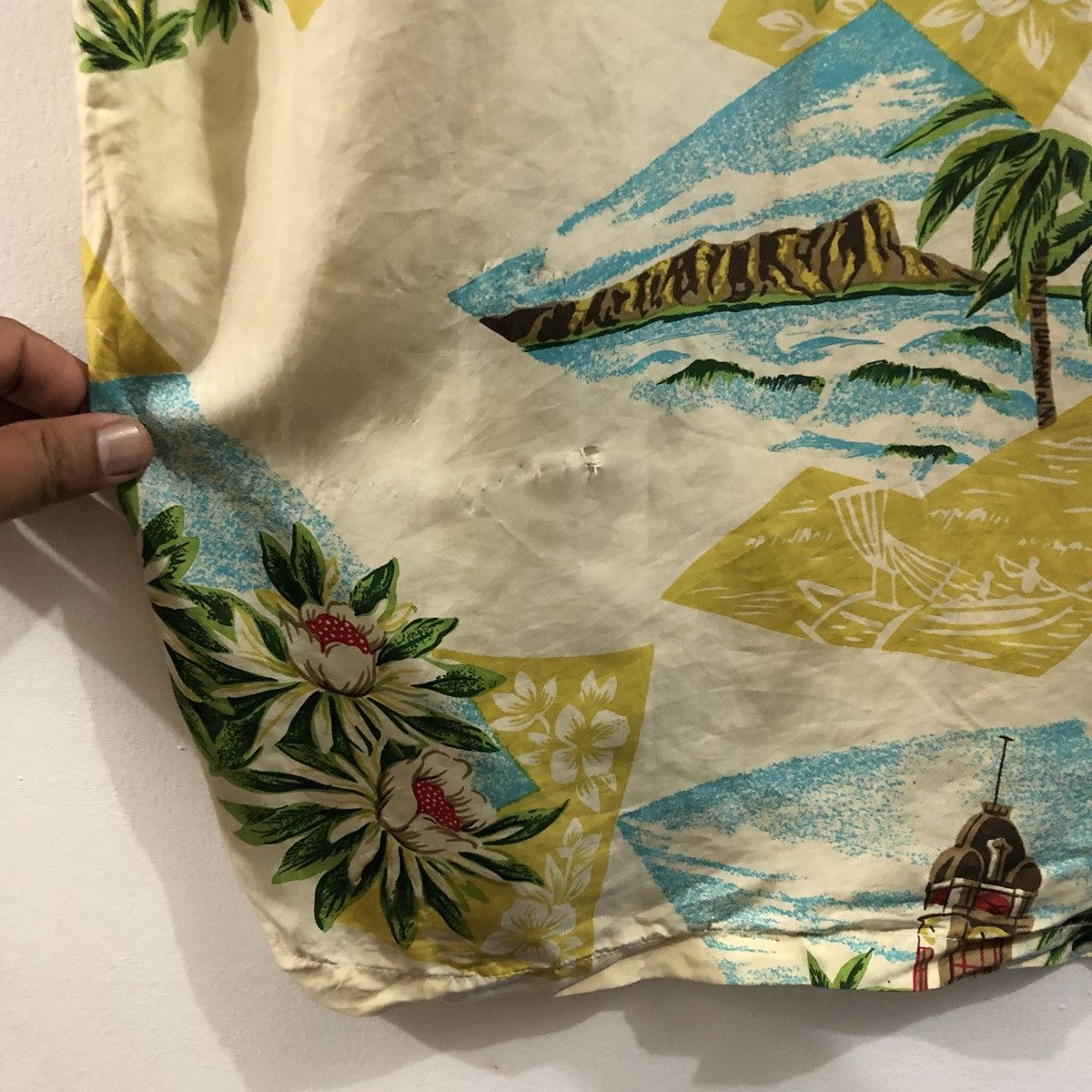 Other Hawaiian Shirt Aloha Flowers Silk Shirt Size US L / EU 52-54 / 3 - 4 Thumbnail