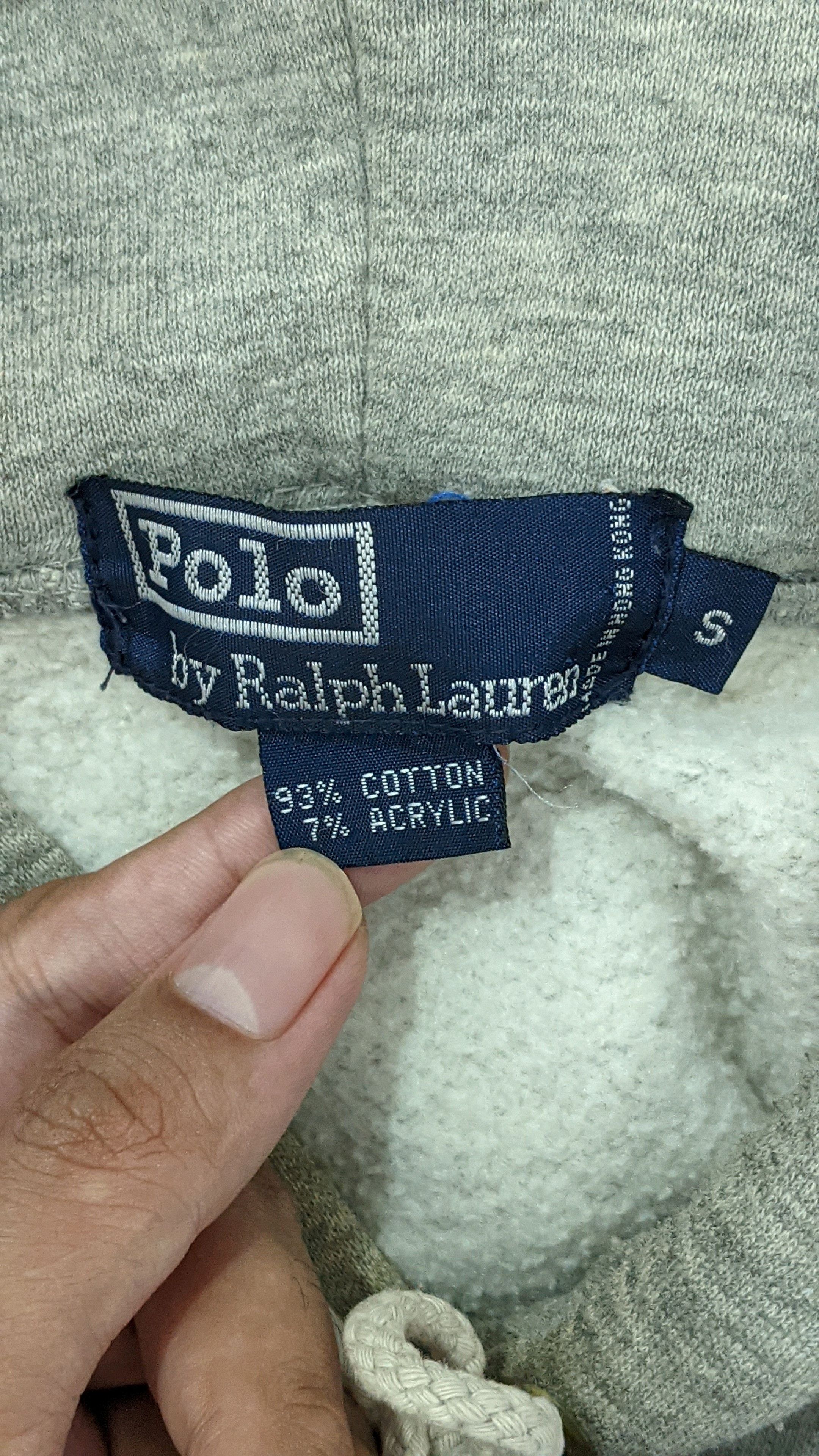 Polo Ralph Lauren Vintage 90s Polo Bear Ralph Lauren RL Hoodie Sweater Size US S / EU 44-46 / 1 - 4 Thumbnail