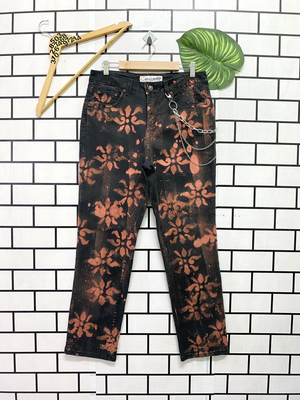 Faded Glory FADED GLORY ACID WASH JEANS Size US 30 / EU 46 - 1 Thumbnail