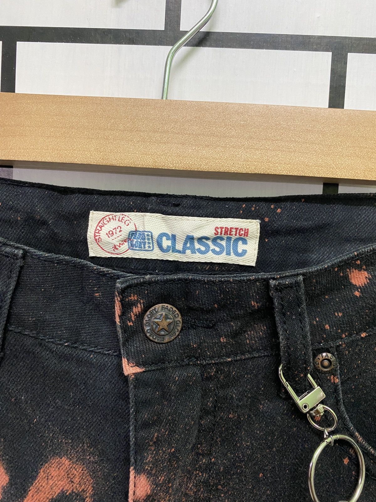 Faded Glory FADED GLORY ACID WASH JEANS Size US 30 / EU 46 - 8 Thumbnail