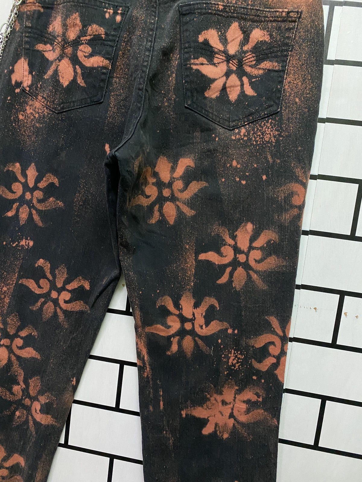 Faded Glory FADED GLORY ACID WASH JEANS Size US 30 / EU 46 - 13 Thumbnail