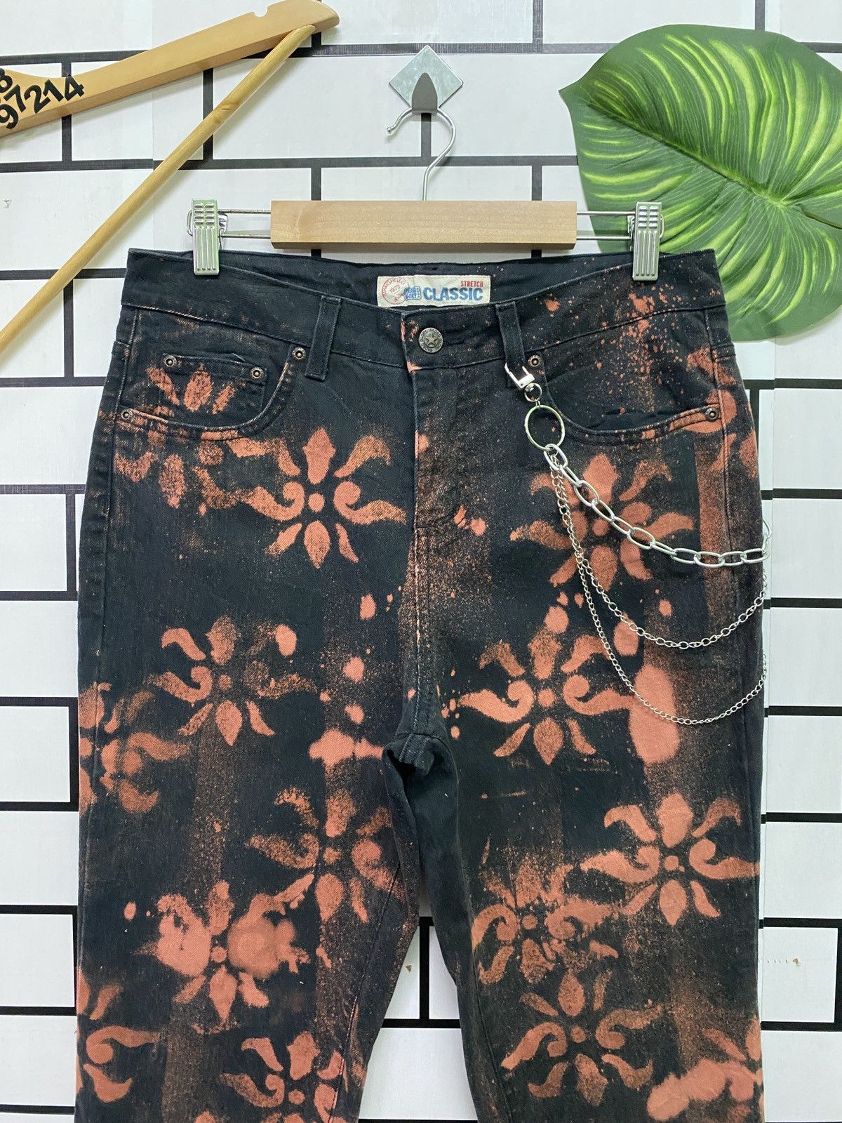 Faded Glory FADED GLORY ACID WASH JEANS Size US 30 / EU 46 - 3 Thumbnail