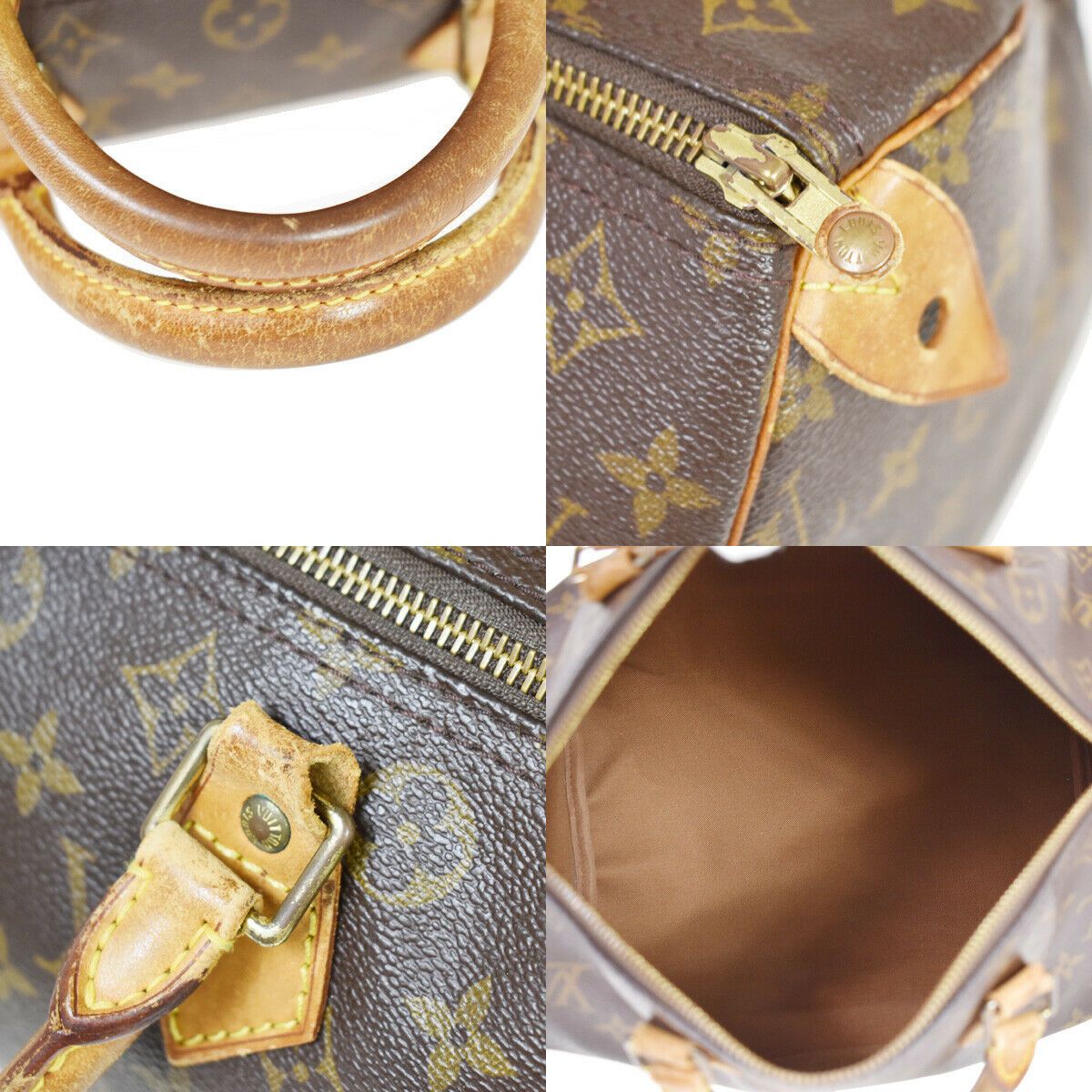 Louis Vuitton Speedy 30 Duffle Bag Size ONE SIZE - 8 Thumbnail