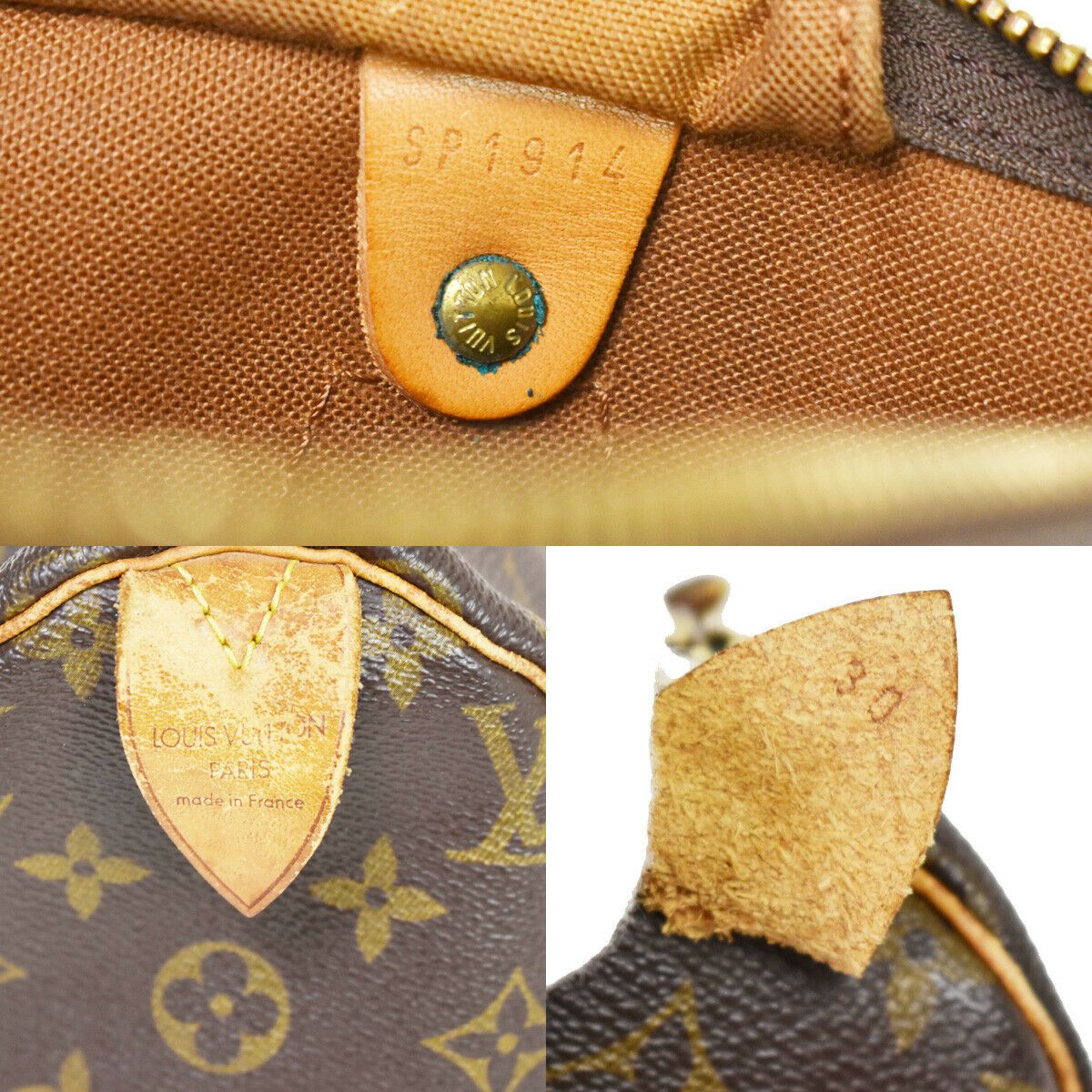 Louis Vuitton Speedy 30 Duffle Bag Size ONE SIZE - 10 Thumbnail