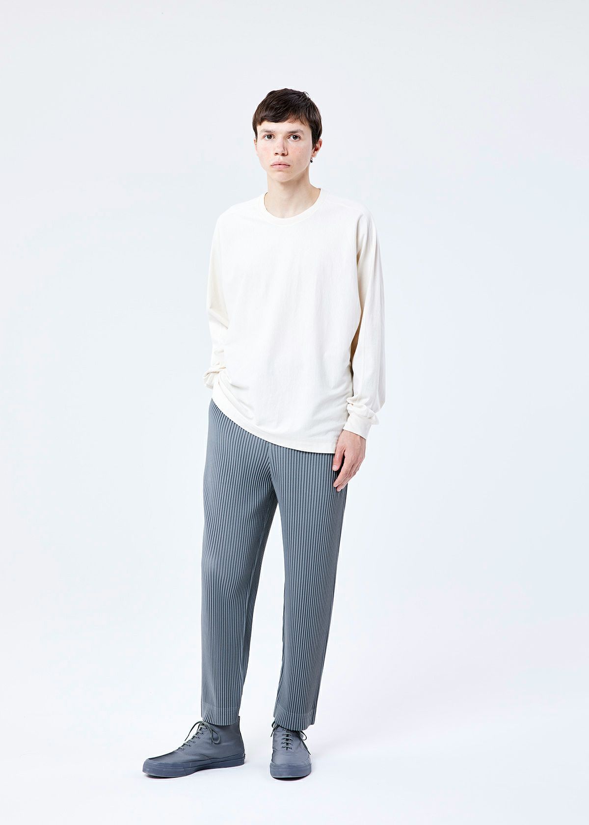 Issey Miyake ISSEY MIYAKE HOMME PLISSÉ 2022 SS Straight Pants Size US 34 / EU 50 - 2 Thumbnail