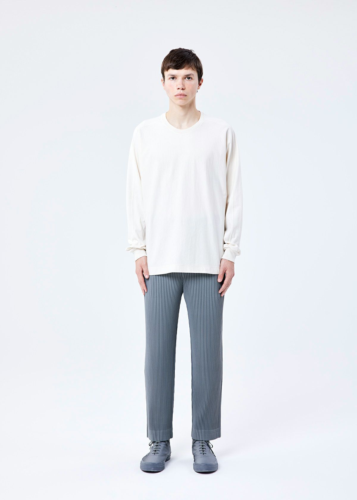 Issey Miyake ISSEY MIYAKE HOMME PLISSÉ 2022 SS Straight Pants Size US 34 / EU 50 - 5 Thumbnail