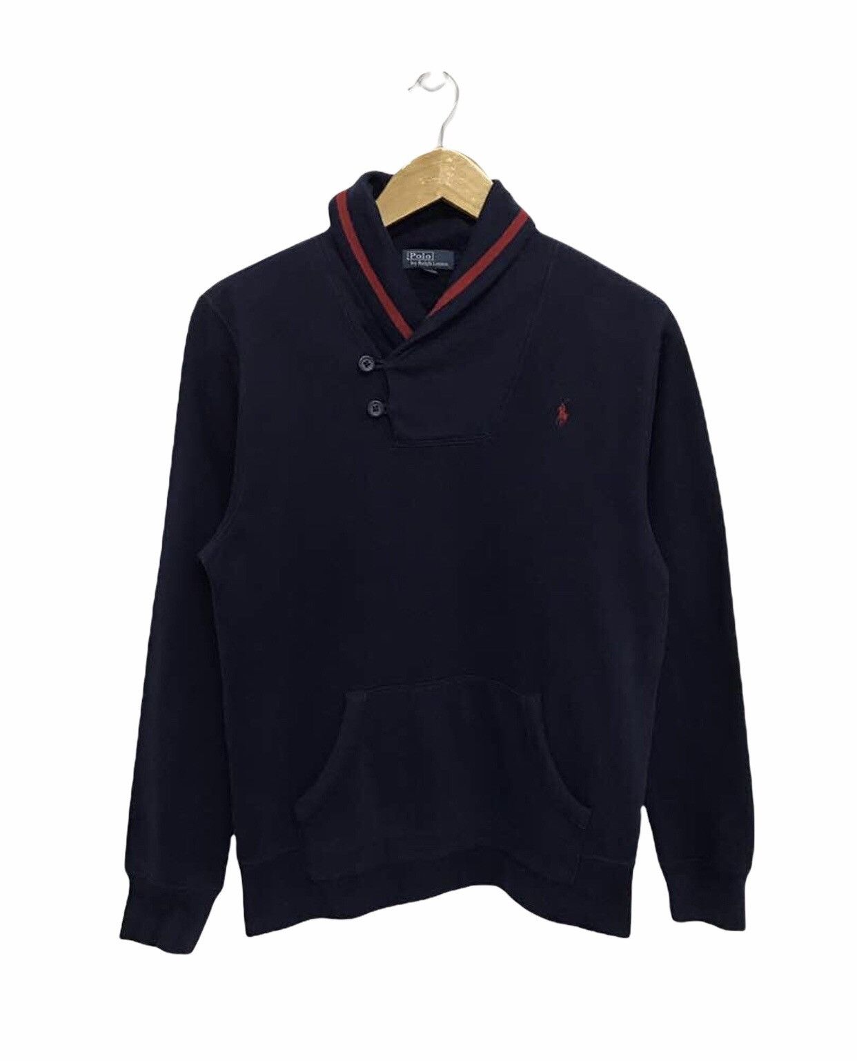 Polo Ralph Lauren Polo Ralph Lauren Button Sweatshirt Small Pony Size US S / EU 44-46 / 1 - 1 Thumbnail