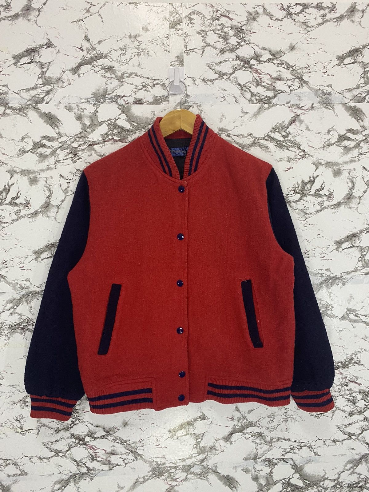 Beauty Beast × Japanese Brand Wool Varsity Jacket Japan Made Size US M / EU 48-50 / 2 - 2 Thumbnail