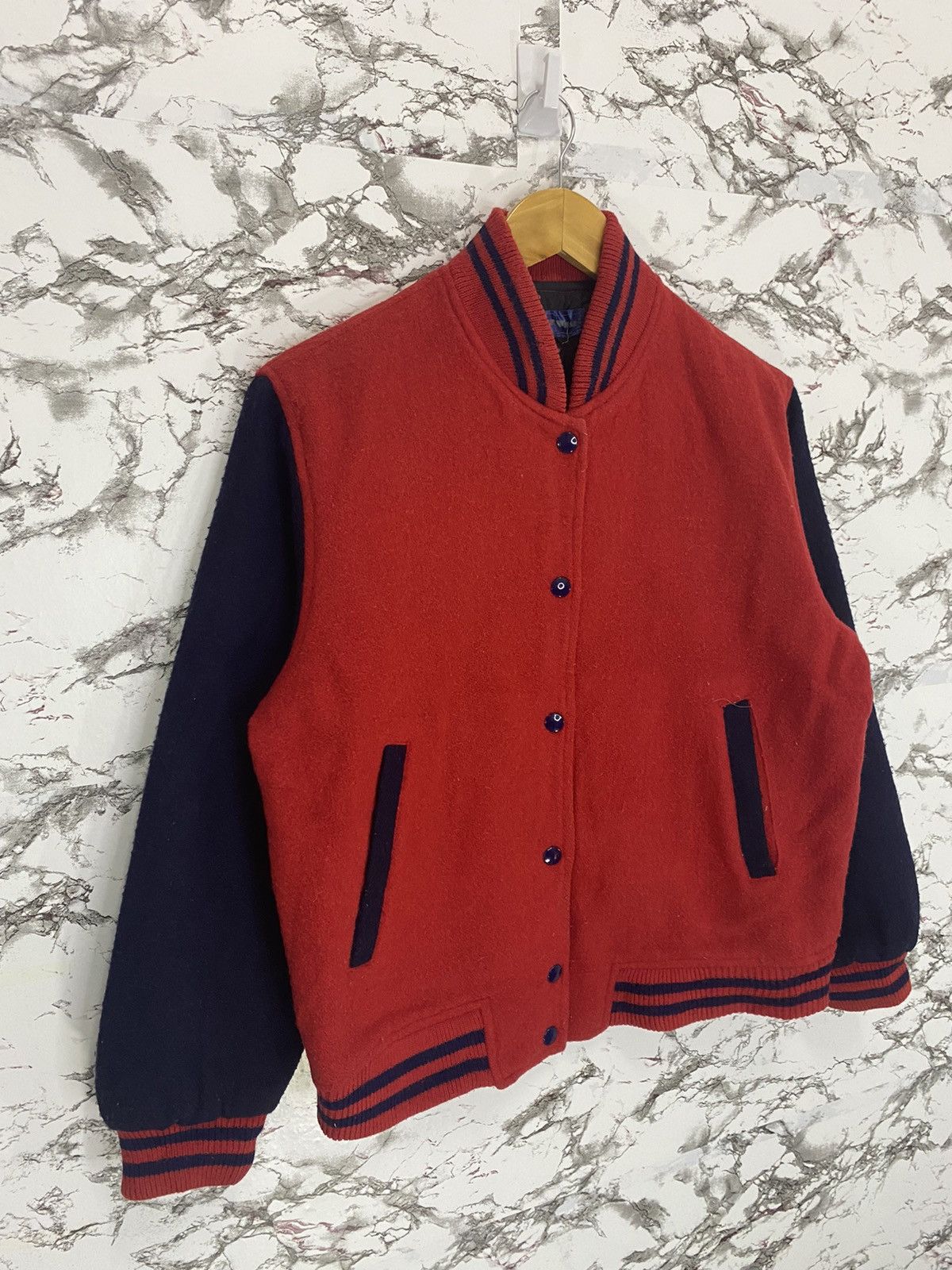Beauty Beast × Japanese Brand Wool Varsity Jacket Japan Made Size US M / EU 48-50 / 2 - 3 Thumbnail