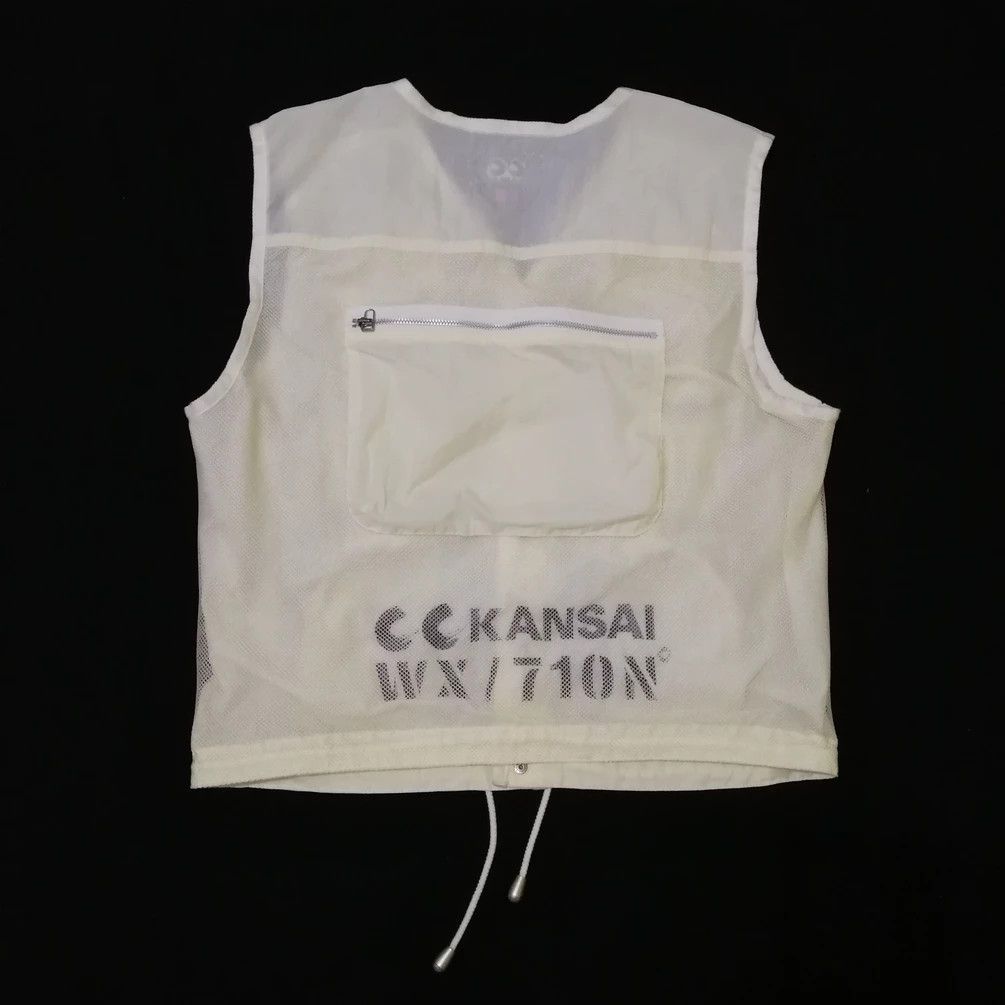 Japanese Brand 🔥Vintage 90s CC kansai vest netting Size US M / EU 48-50 / 2 - 2 Thumbnail