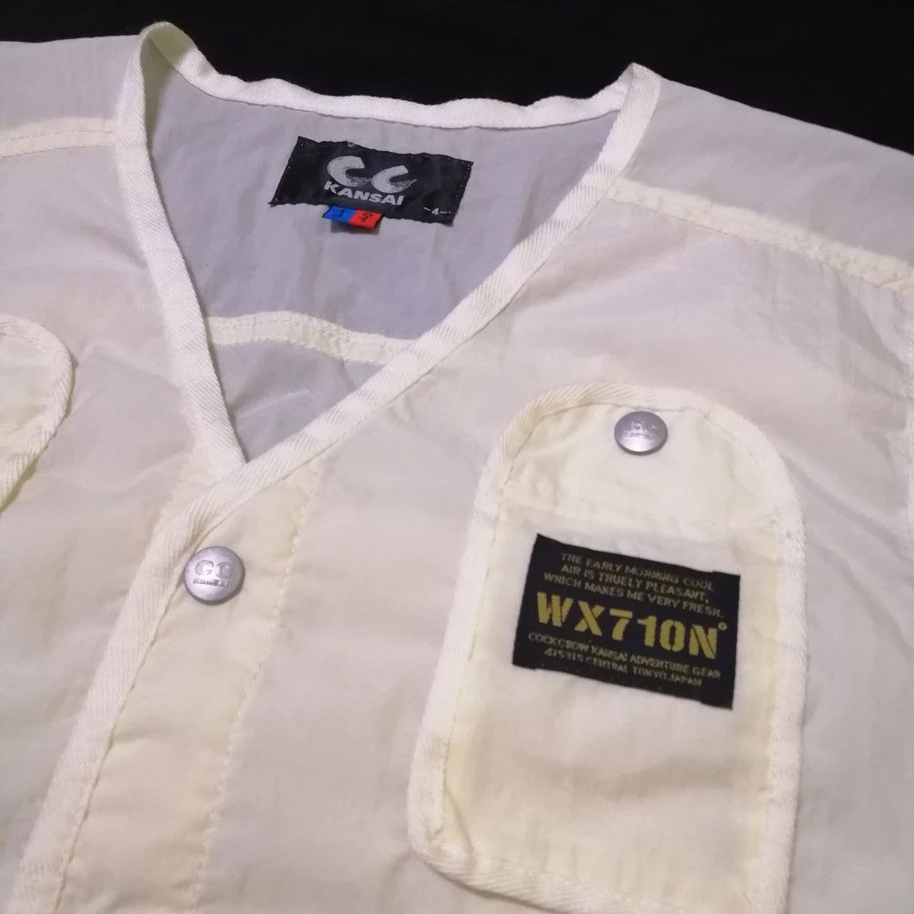 Japanese Brand 🔥Vintage 90s CC kansai vest netting Size US M / EU 48-50 / 2 - 6 Thumbnail