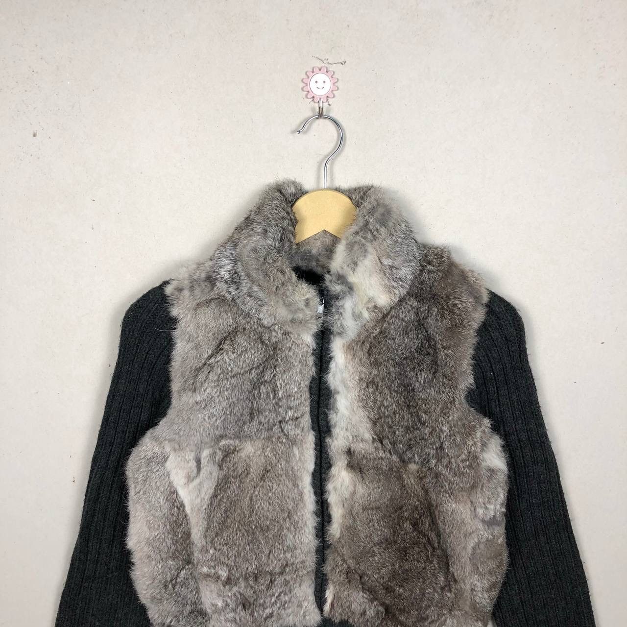 Japanese Brand Japanese Faux Fur Knitwear Jacket Sweater Size US S / EU 44-46 / 1 - 3 Thumbnail