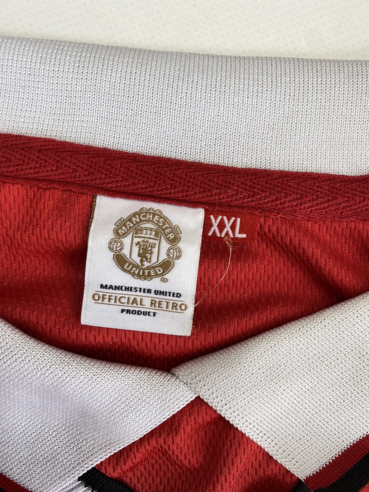Vintage Vintage Manchester United Sharp Retro soccer jersey Size US XL / EU 56 / 4 - 3 Thumbnail