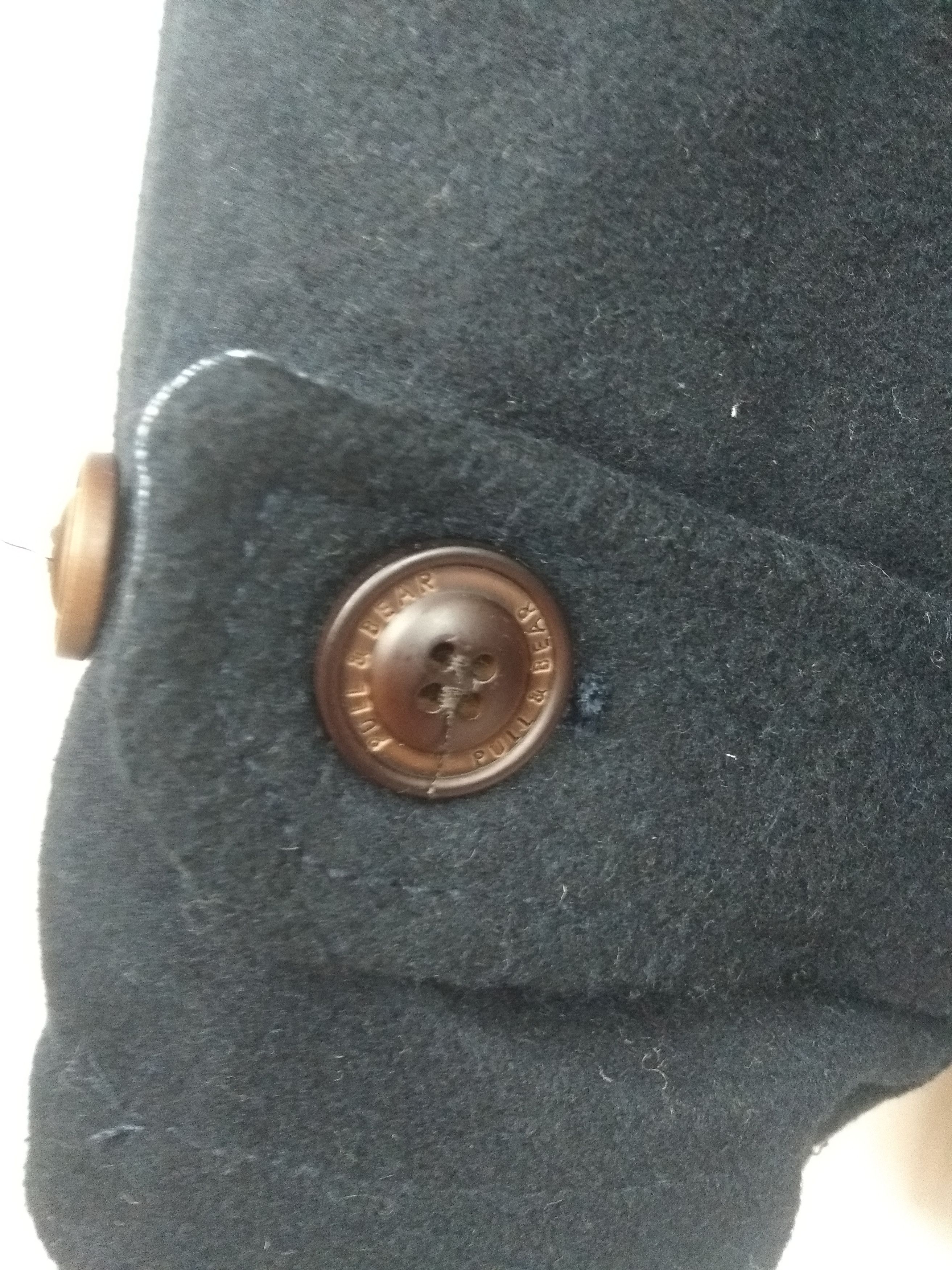 Pull & Bear Pull & Bear Coat Jacket Hoodie Buckles Back Hooked Button Size US L / EU 52-54 / 3 - 15 Thumbnail