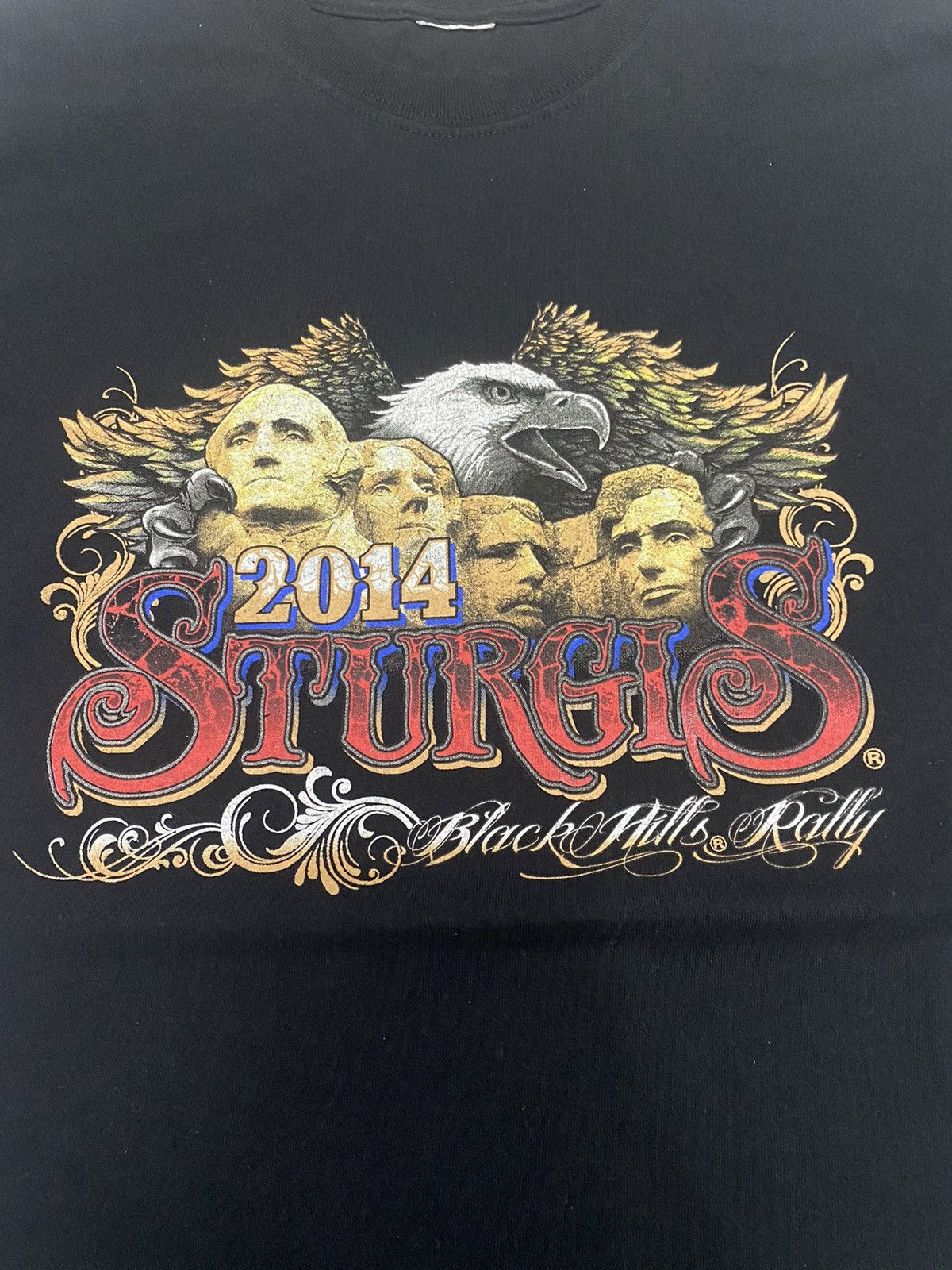 Vintage × West Coast Choppers Sturgis Big Print T-Shirt Size US M / EU 48-50 / 2 - 3 Thumbnail