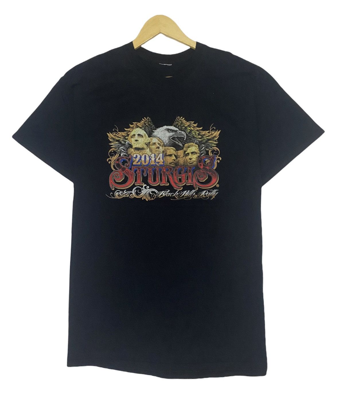 Vintage × West Coast Choppers Sturgis Big Print T-Shirt Size US M / EU 48-50 / 2 - 2 Thumbnail