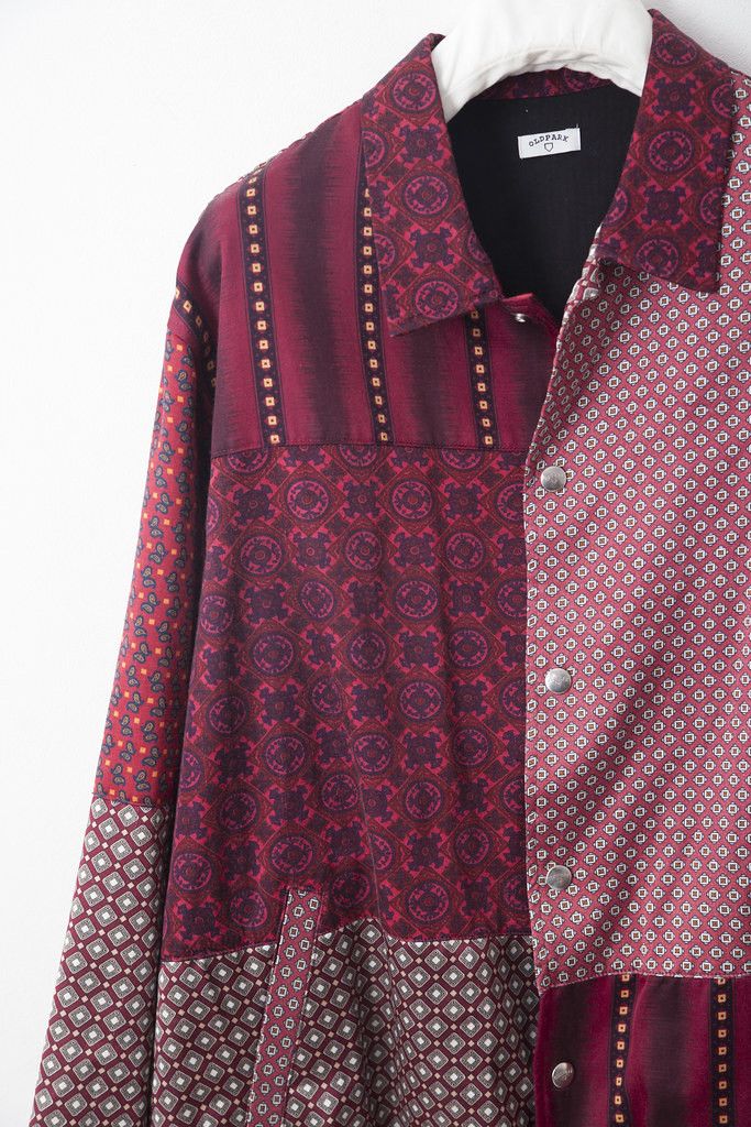 Old Park Bandana patchwork coach jacket Size US L / EU 52-54 / 3 - 2 Thumbnail