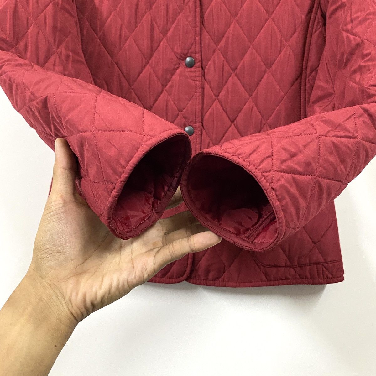 Paul Stuart Paul Stuart Diamond Quilted Snap Button Jacket Size M / US 6-8 / IT 42-44 - 6 Thumbnail