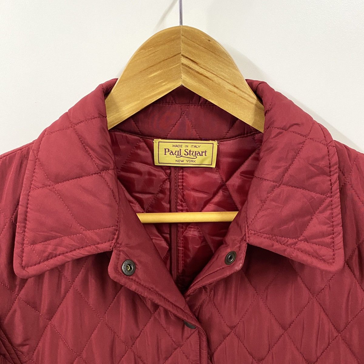 Paul Stuart Paul Stuart Diamond Quilted Snap Button Jacket Size M / US 6-8 / IT 42-44 - 3 Thumbnail