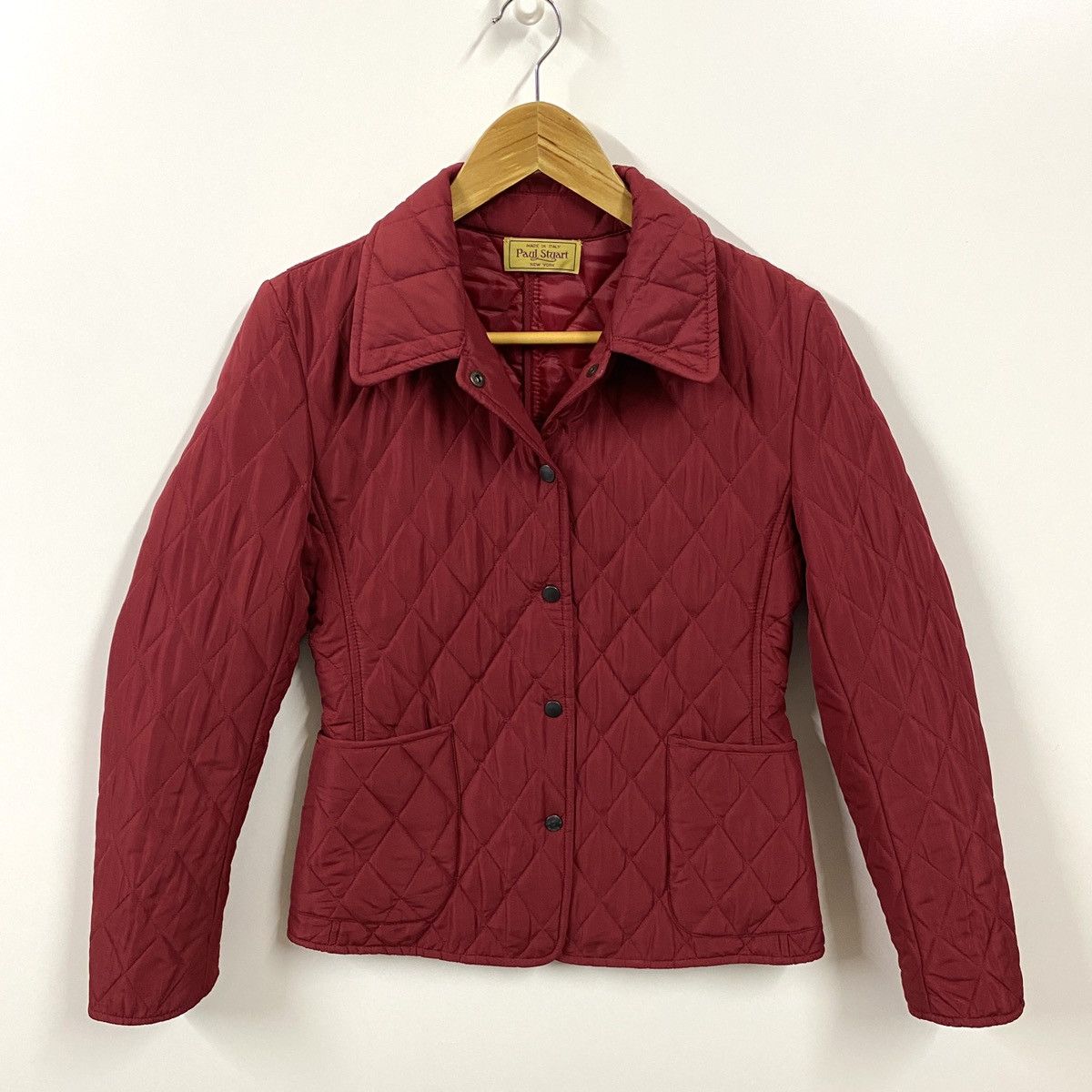 Paul Stuart Paul Stuart Diamond Quilted Snap Button Jacket Size M / US 6-8 / IT 42-44 - 2 Thumbnail