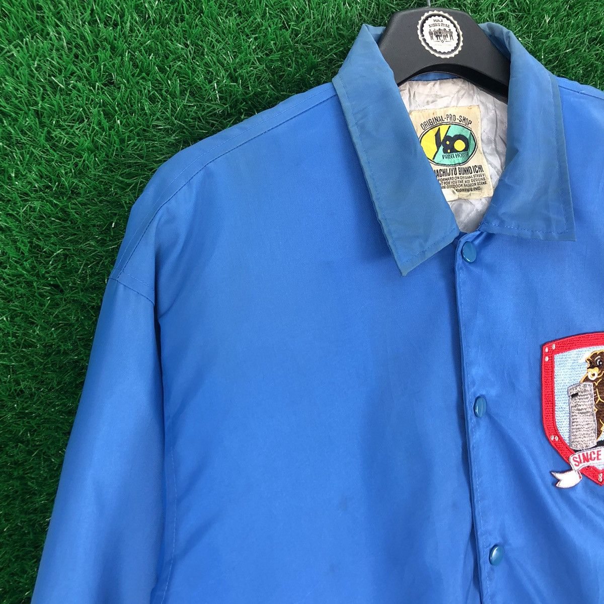 Japanese Brand Vintage Yokohama Riot Squad Team 13 Embroidery Bomber Jacket Size US L / EU 52-54 / 3 - 5 Thumbnail