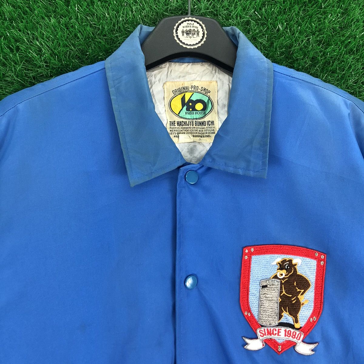 Japanese Brand Vintage Yokohama Riot Squad Team 13 Embroidery Bomber Jacket Size US L / EU 52-54 / 3 - 7 Thumbnail