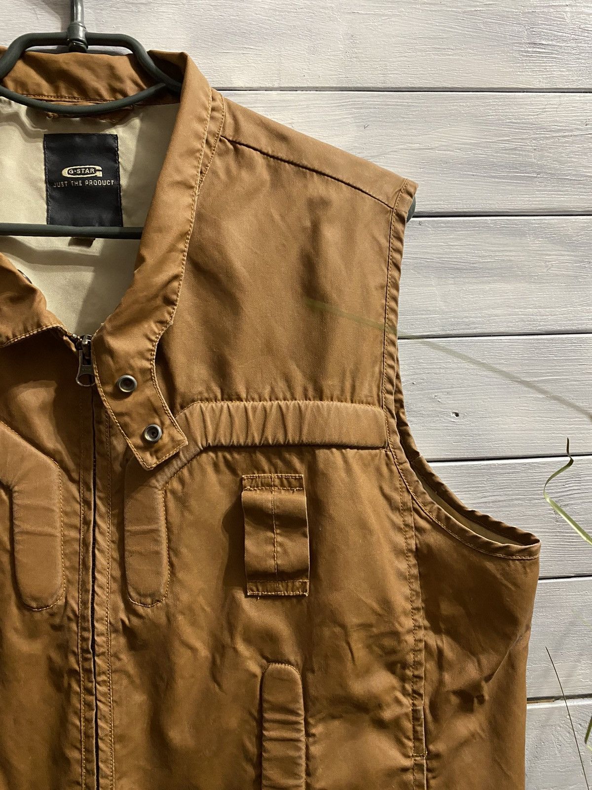 G-Star Rare Vintage Nylon Vest G-star Avant-gard Style Y2K. Size US L / EU 52-54 / 3 - 2 Thumbnail
