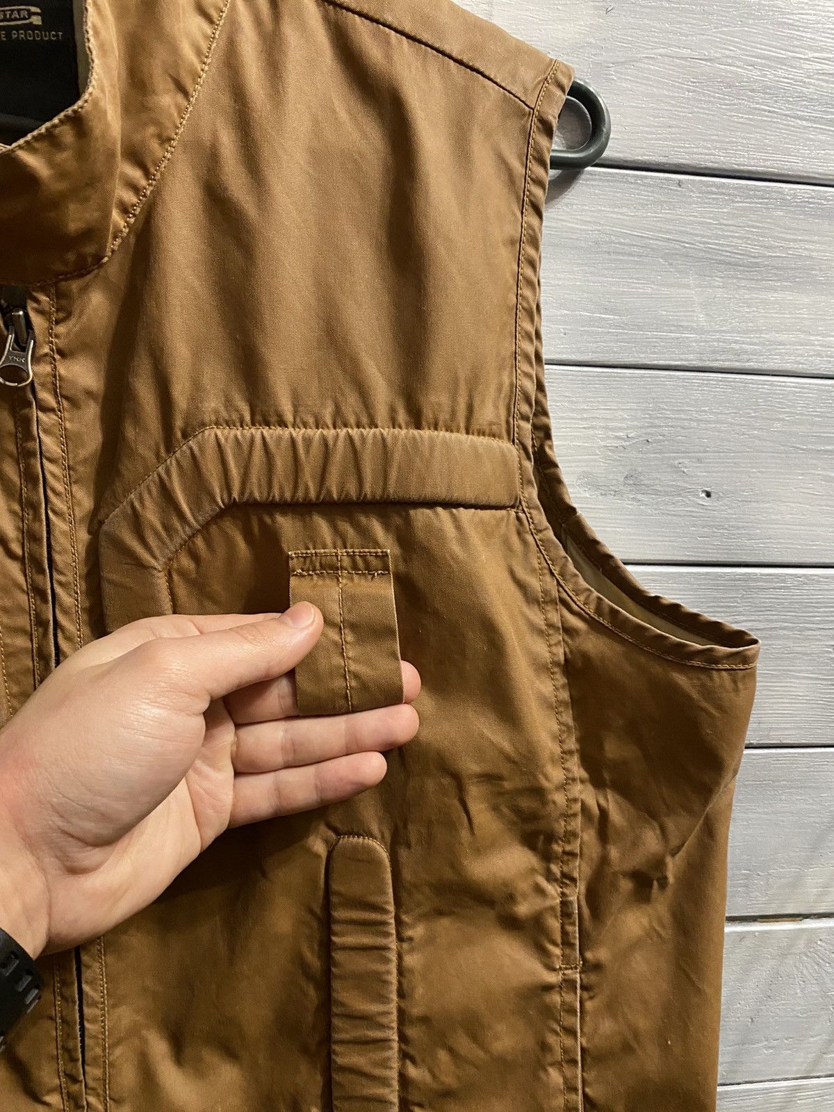 G-Star Rare Vintage Nylon Vest G-star Avant-gard Style Y2K. Size US L / EU 52-54 / 3 - 6 Thumbnail