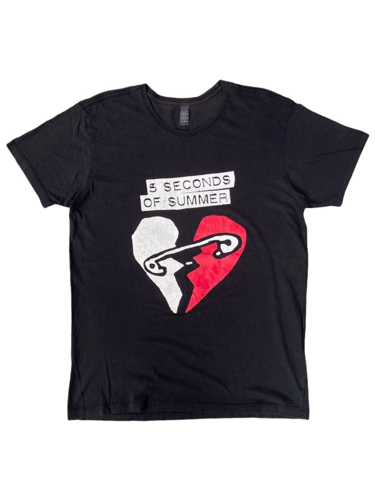 Band Tees × Vintage 5 Seconds Of Summer Live Concert Vintage Band Shirt. #W Size US M / EU 48-50 / 2 - 1 Thumbnail